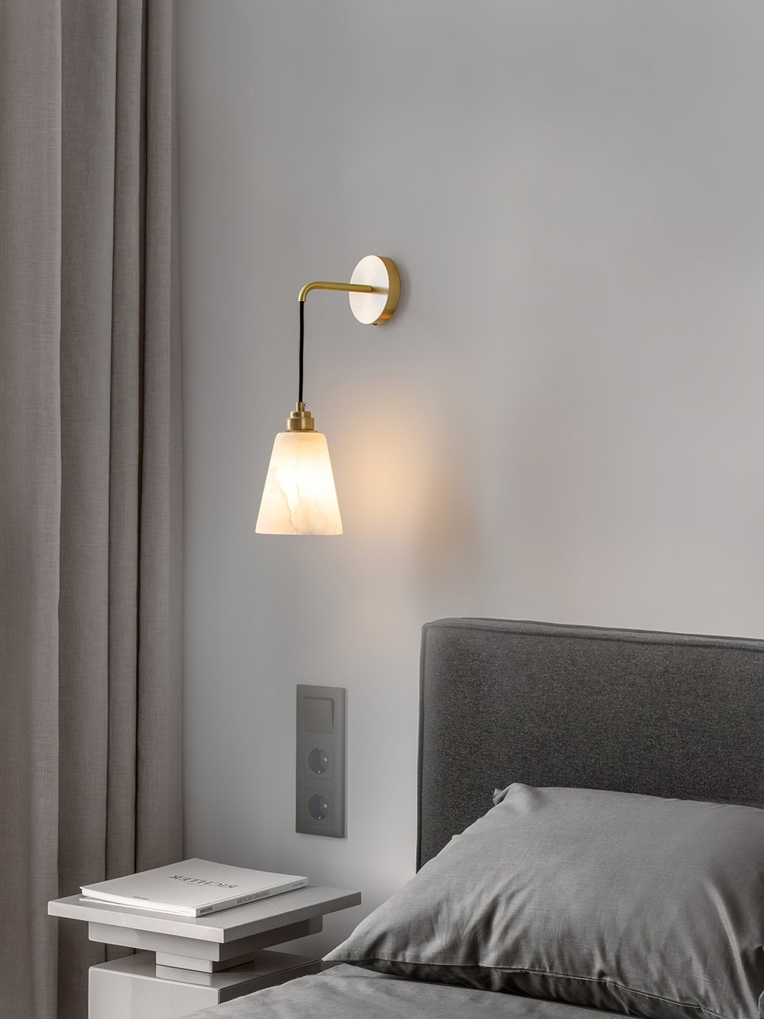 Alba Alabaster Wall Pendant Light - Letslighting
