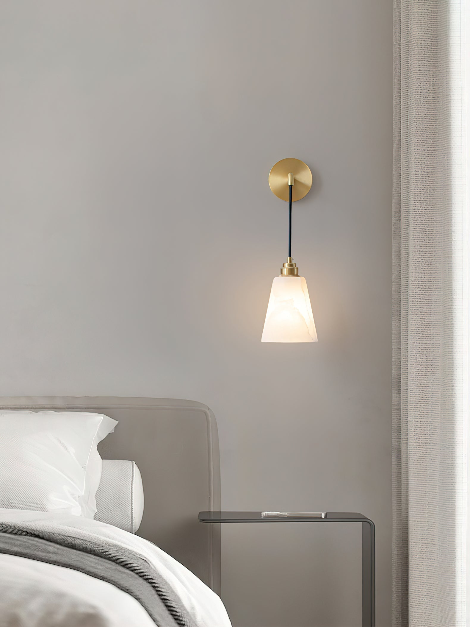 Alba Alabaster Wall Pendant Light - Letslighting