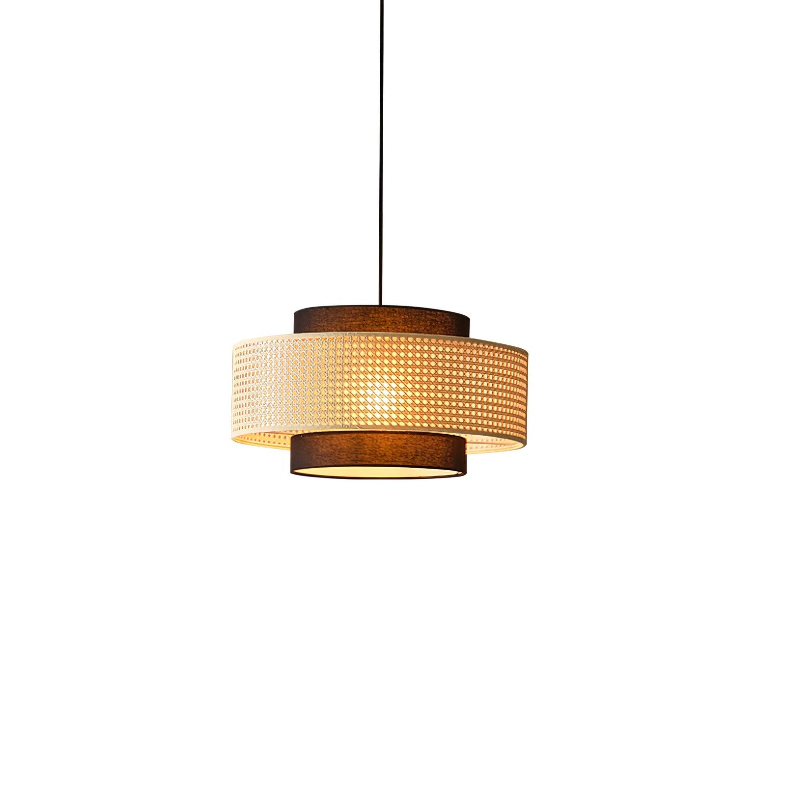 Drum Shade Pendant Light - Letslighting