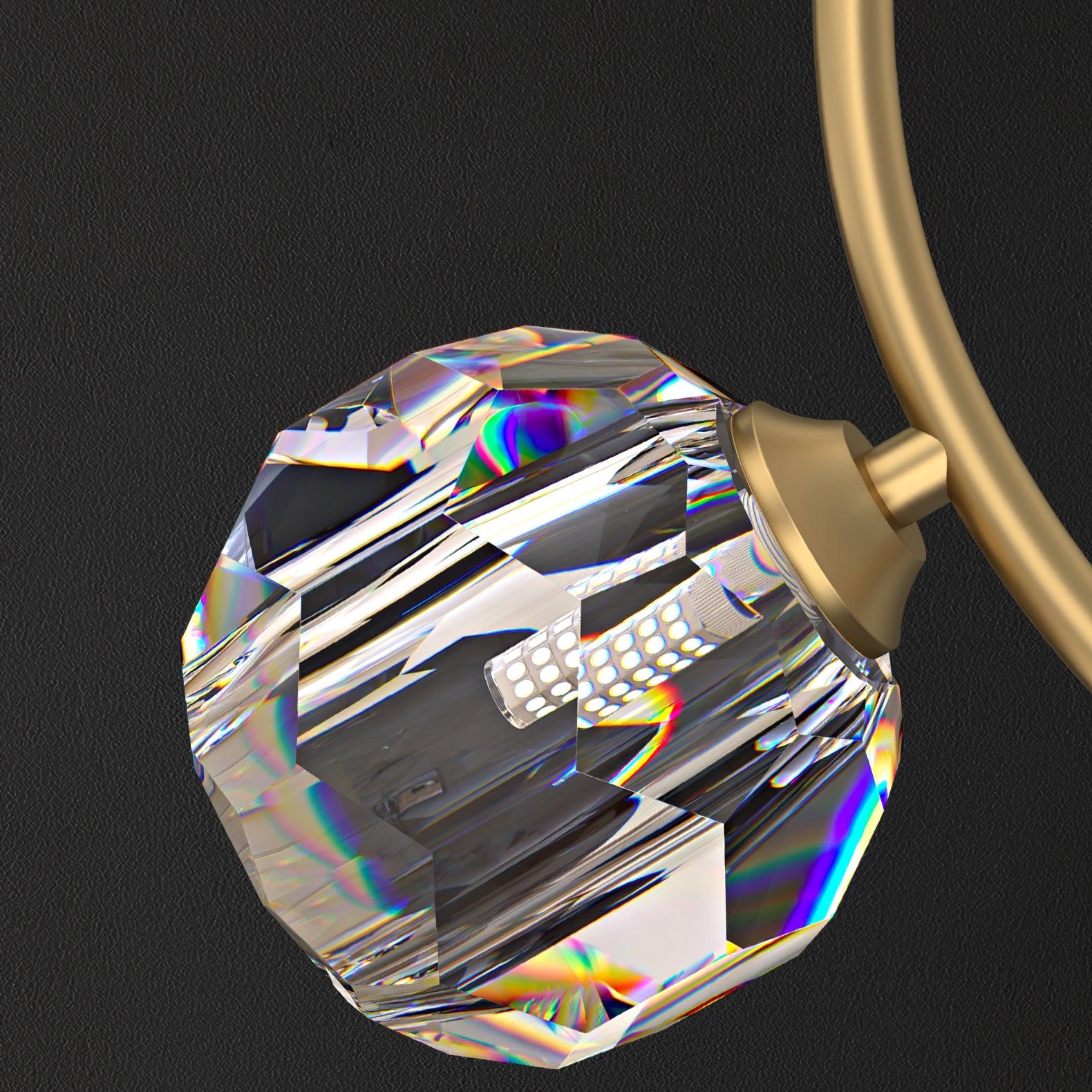 Eara Crystal Chandelier - Letslighting