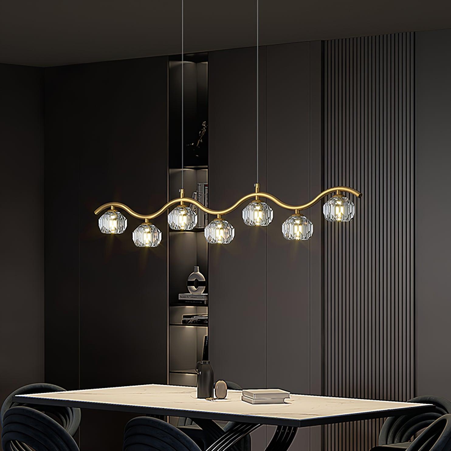 Eara Crystal Chandelier - Letslighting