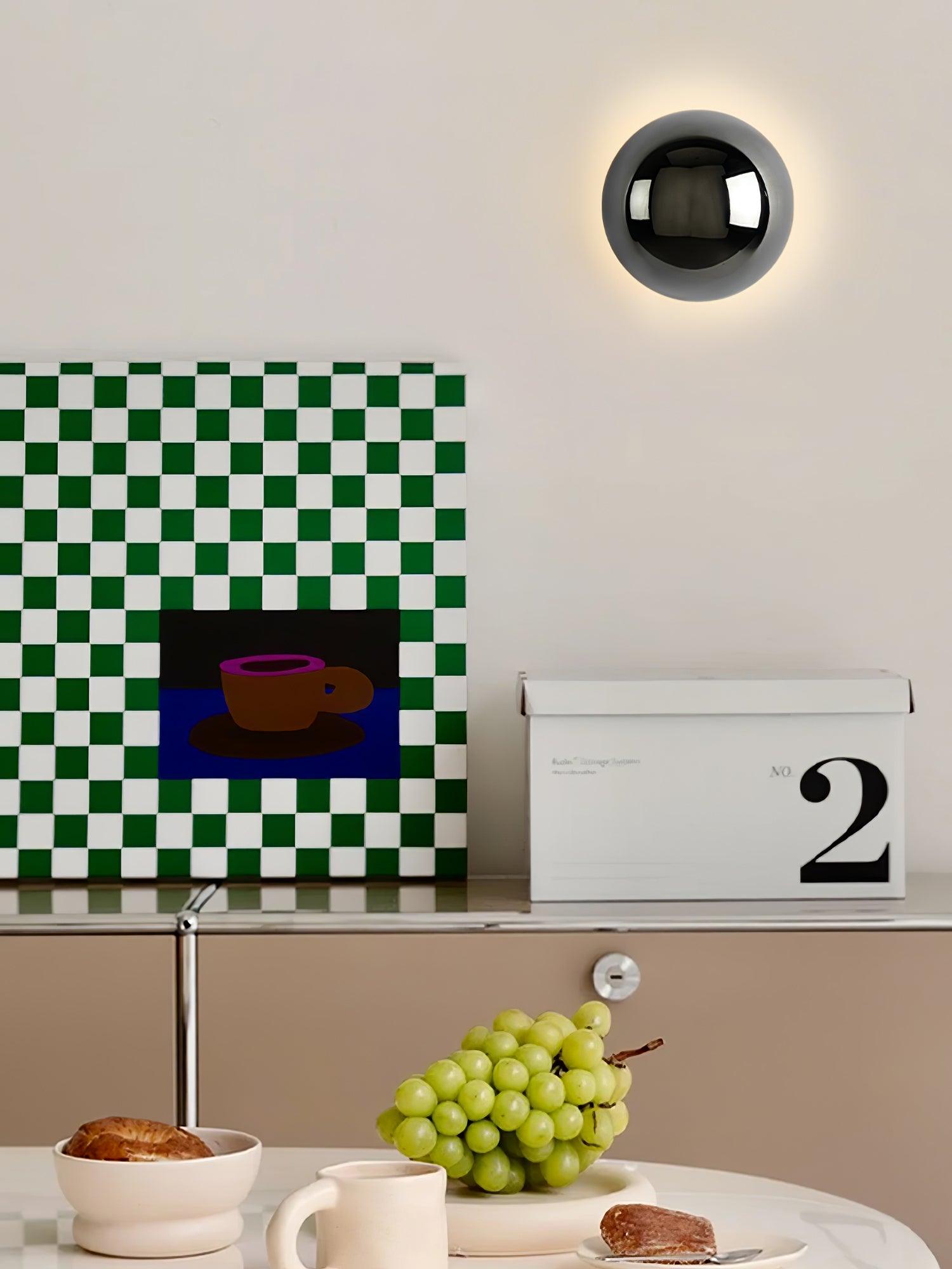 Aurum Sphere Wall Sconce - Letslighting
