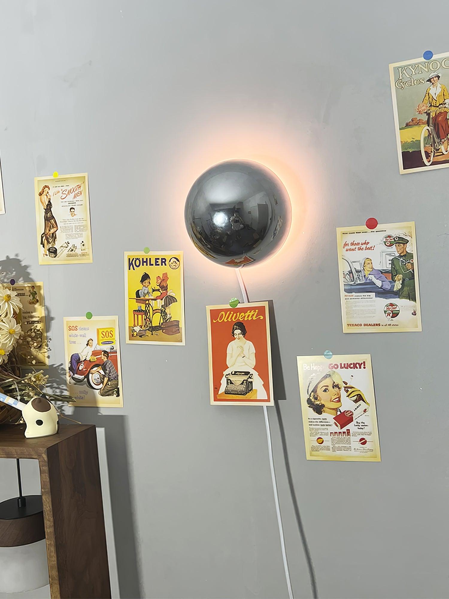 Aurum Sphere Wall Sconce - Letslighting