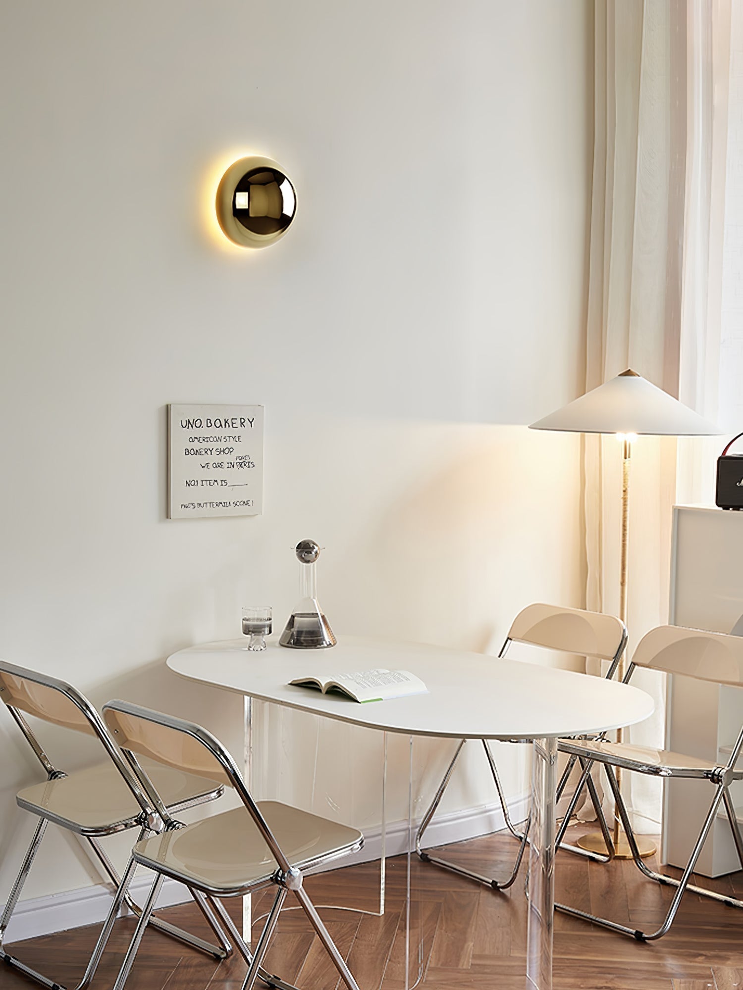 Aurum Sphere Wall Sconce - Letslighting