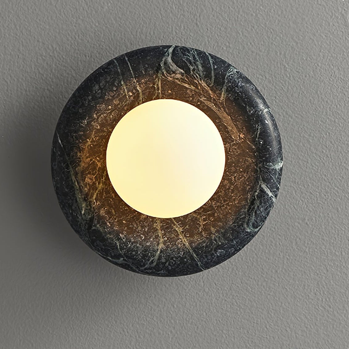 Amber Vintage Marble Wall Light - Letslighting