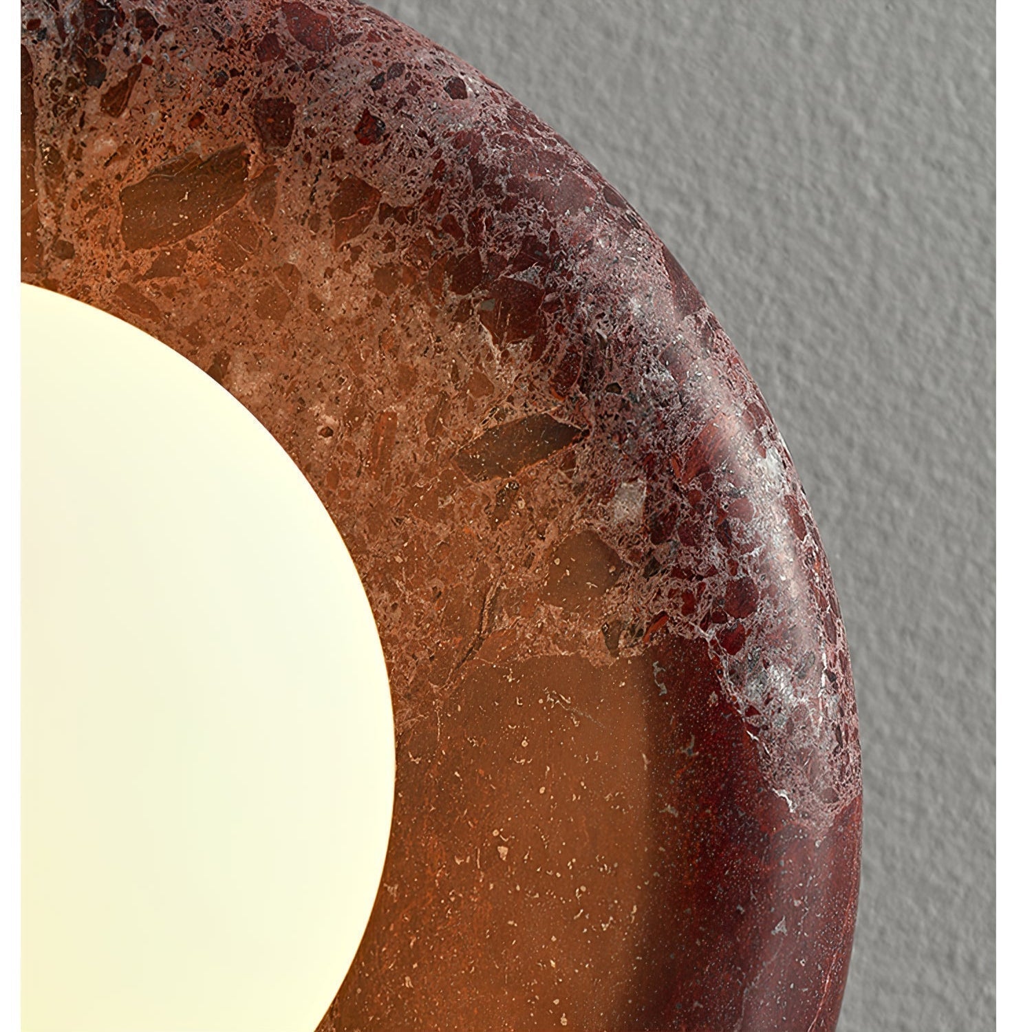 Amber Vintage Marble Wall Light - Letslighting