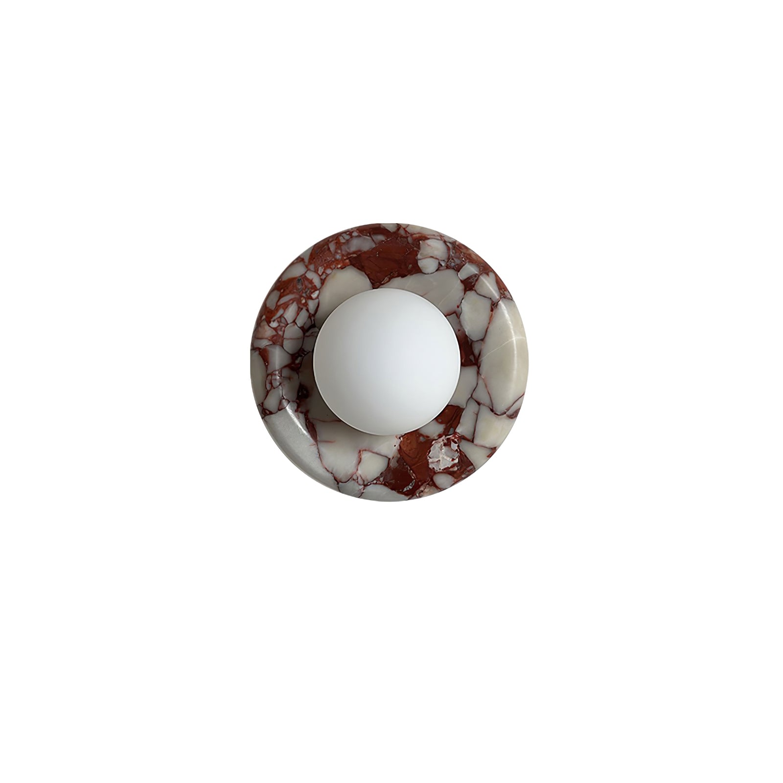 Amber Vintage Marble Wall Light - Letslighting