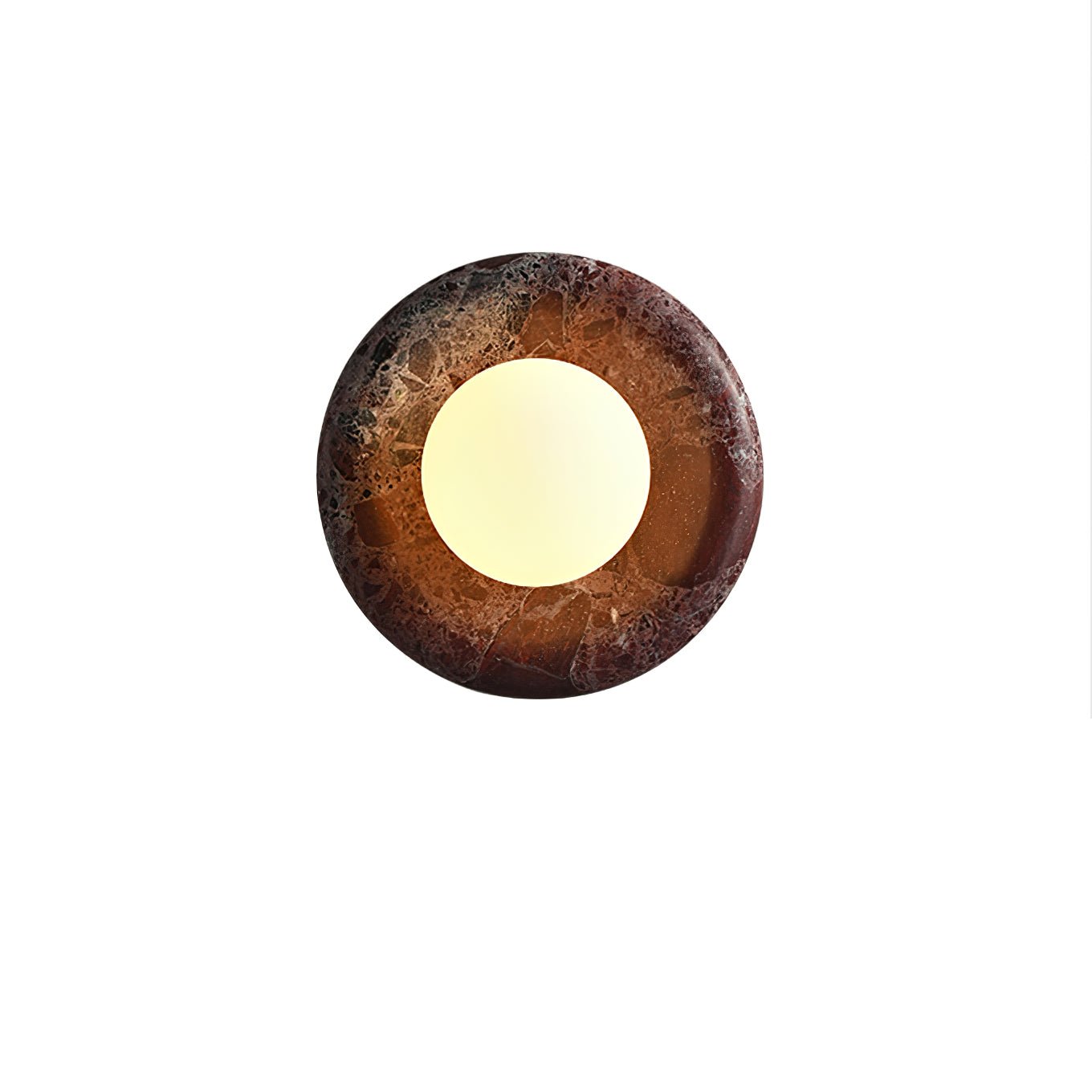 Amber Vintage Marble Wall Light - Letslighting