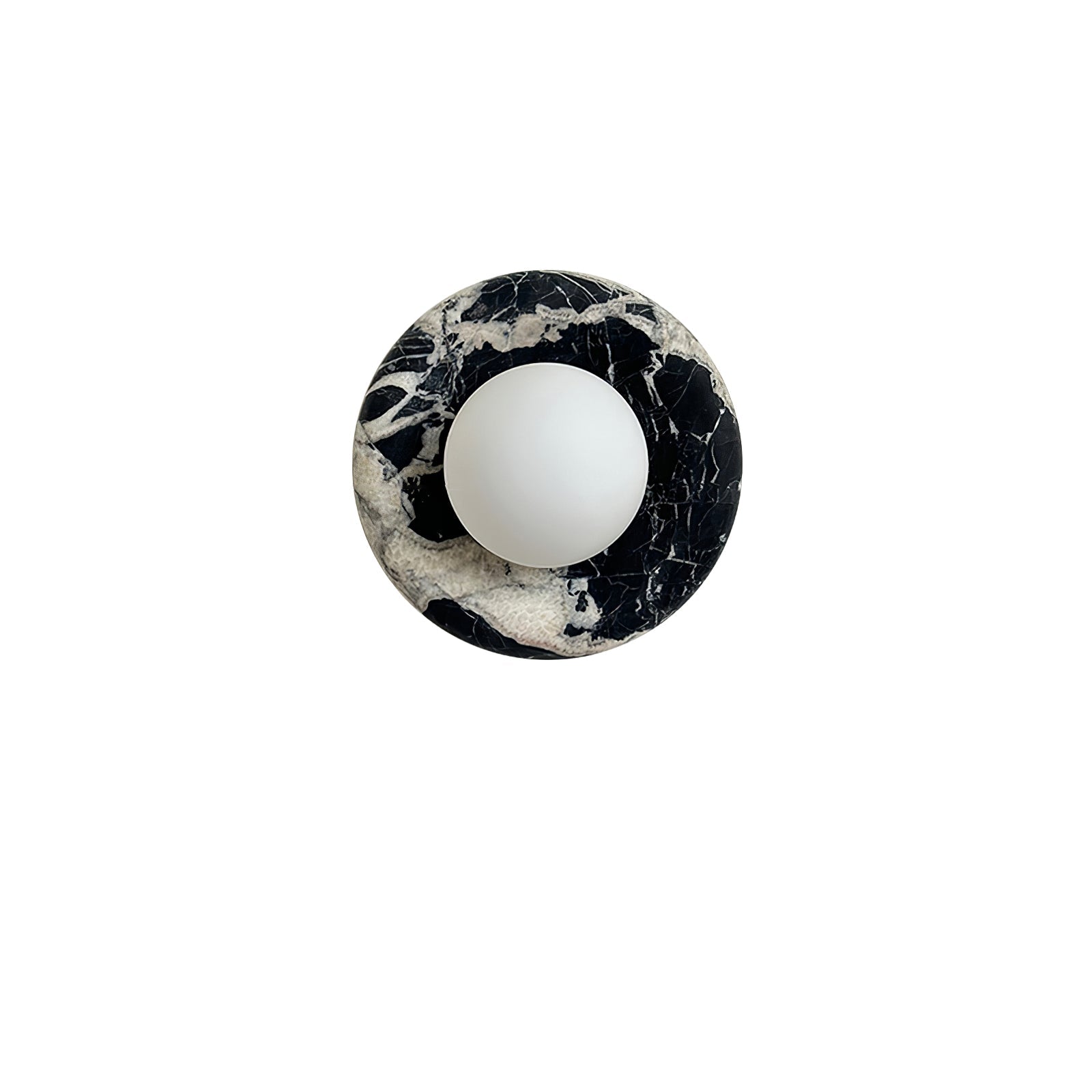 Amber Vintage Marble Wall Light - Letslighting