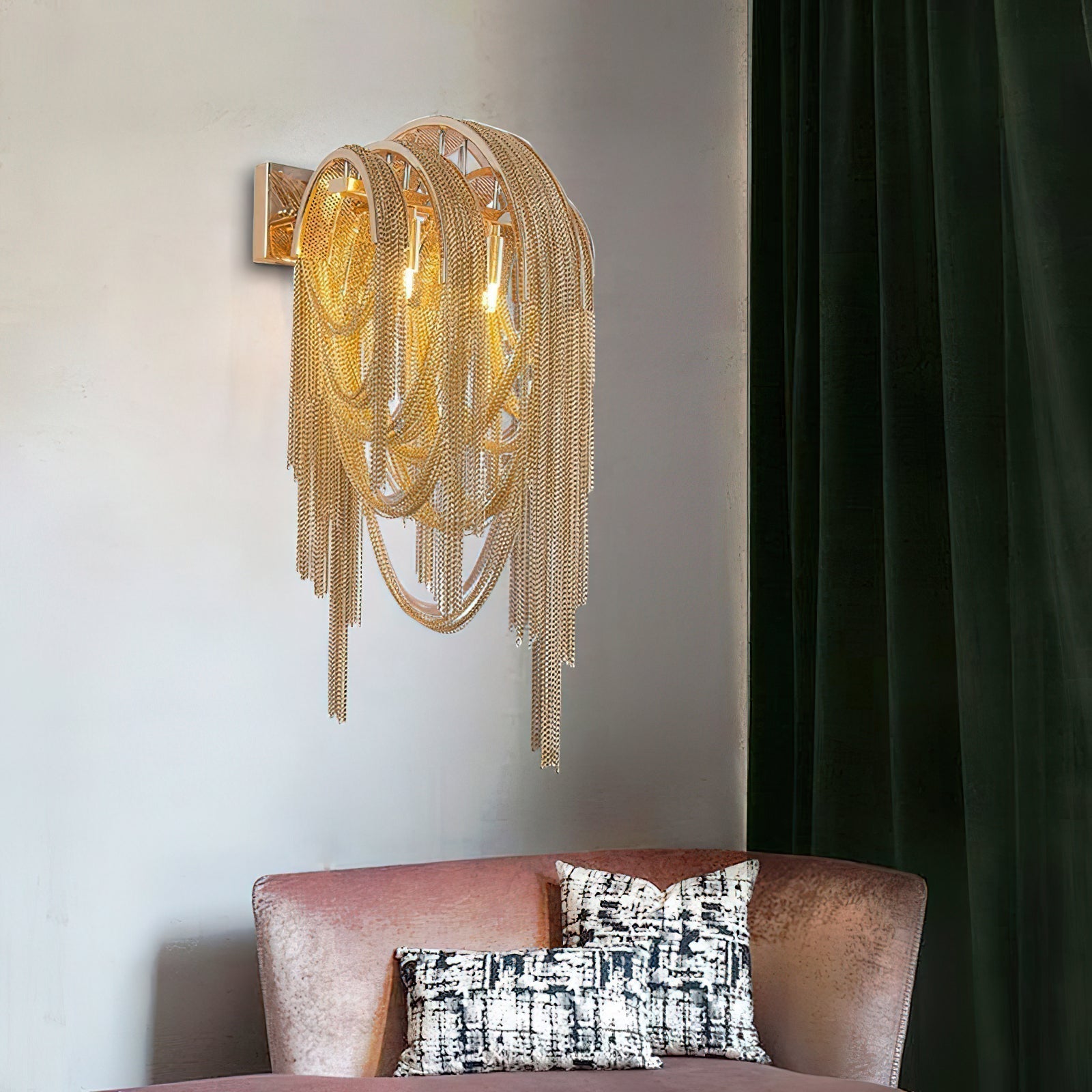 Chains Tassel Wall Lamp - Letslighting