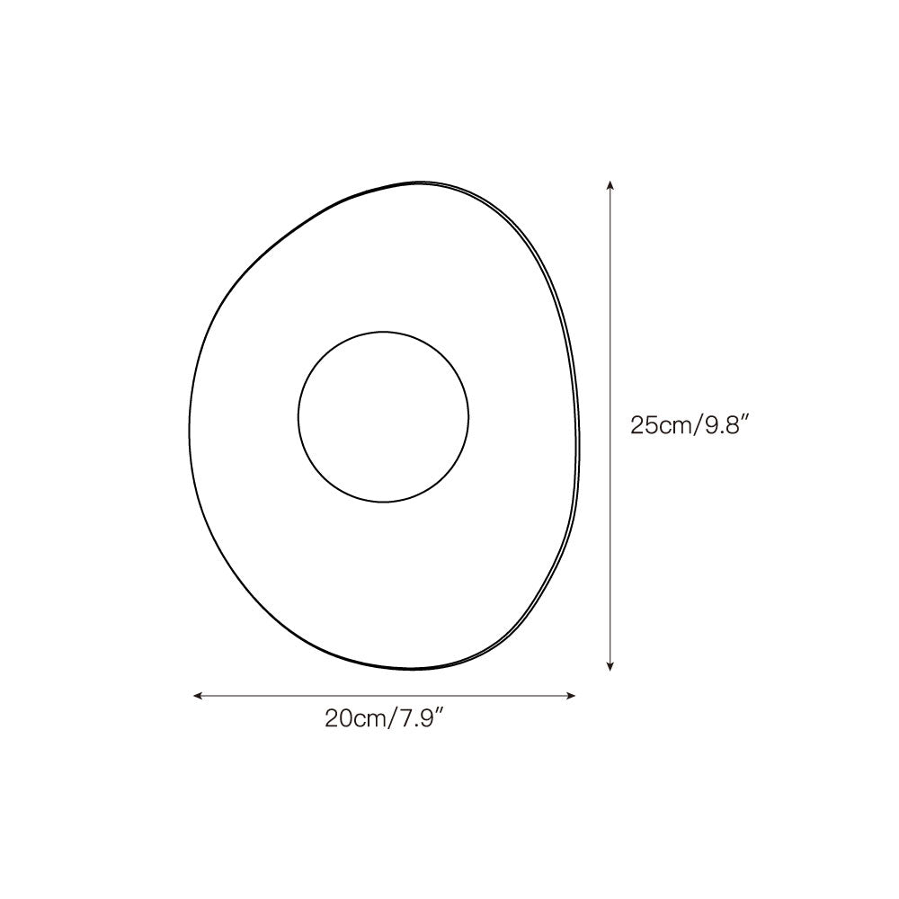 Kest Modern Minimalist Glass Travertine Wall Lamp - Lamp Copper