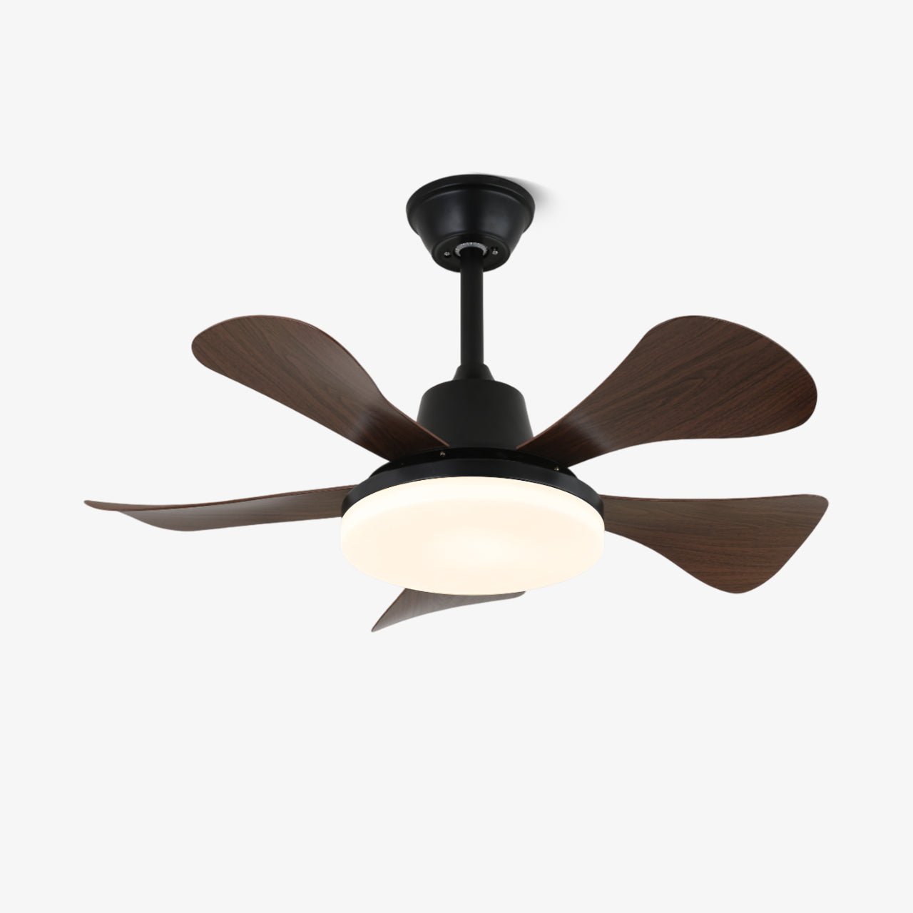 Ventilador de Techo con Lámpara Aveline de Madera