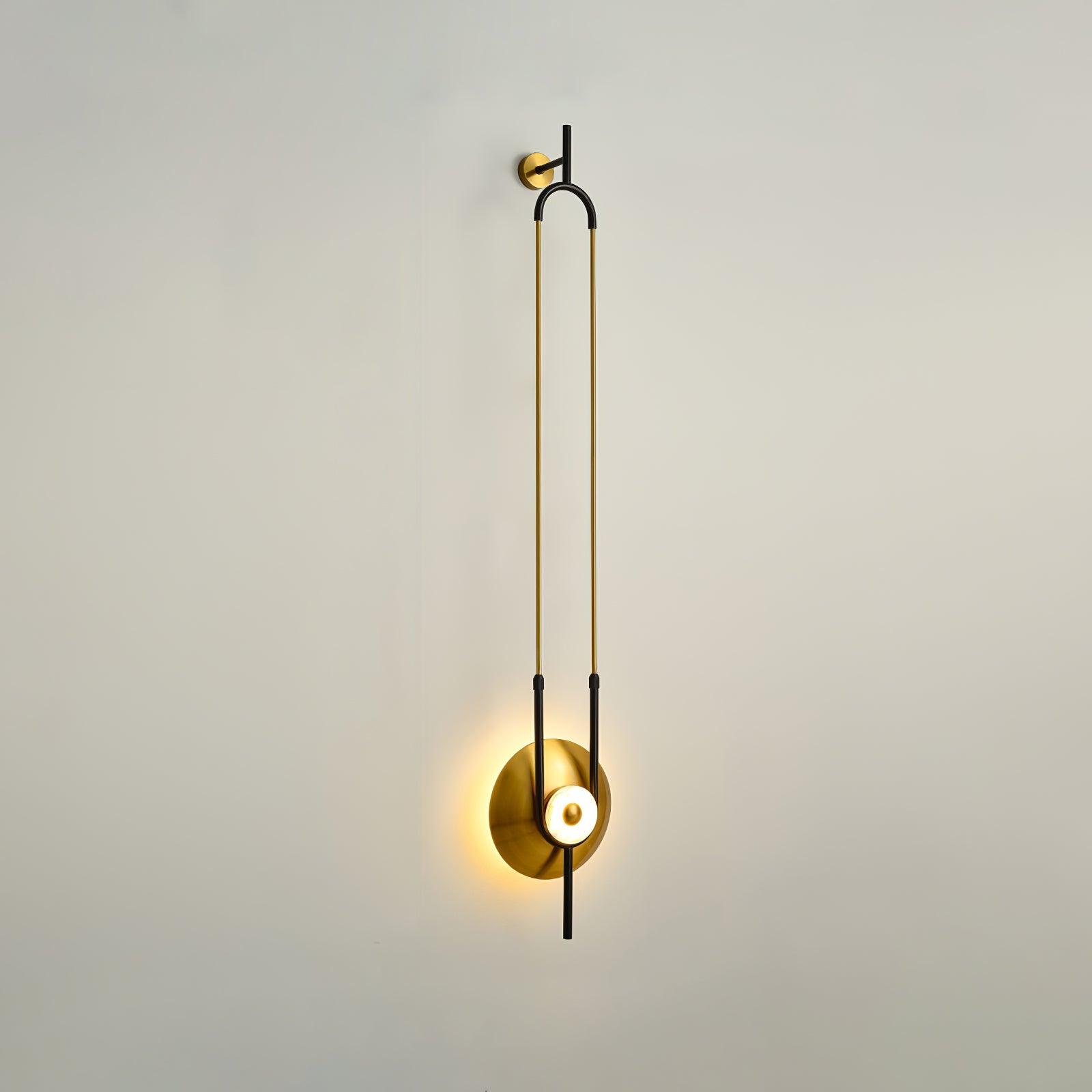 Ellipse Ring Marble Wall Light - Letslighting