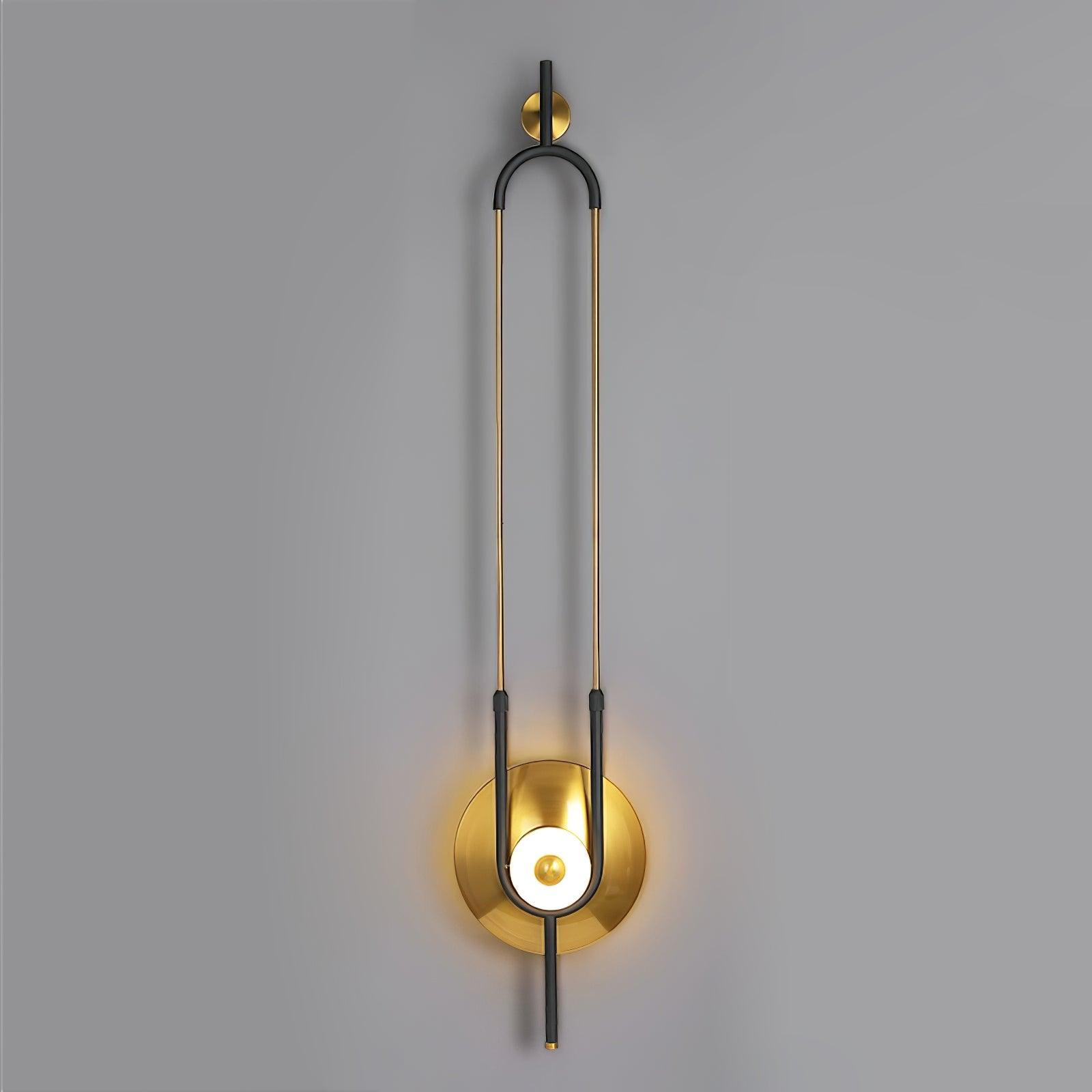 Ellipse Ring Marble Wall Light - Letslighting