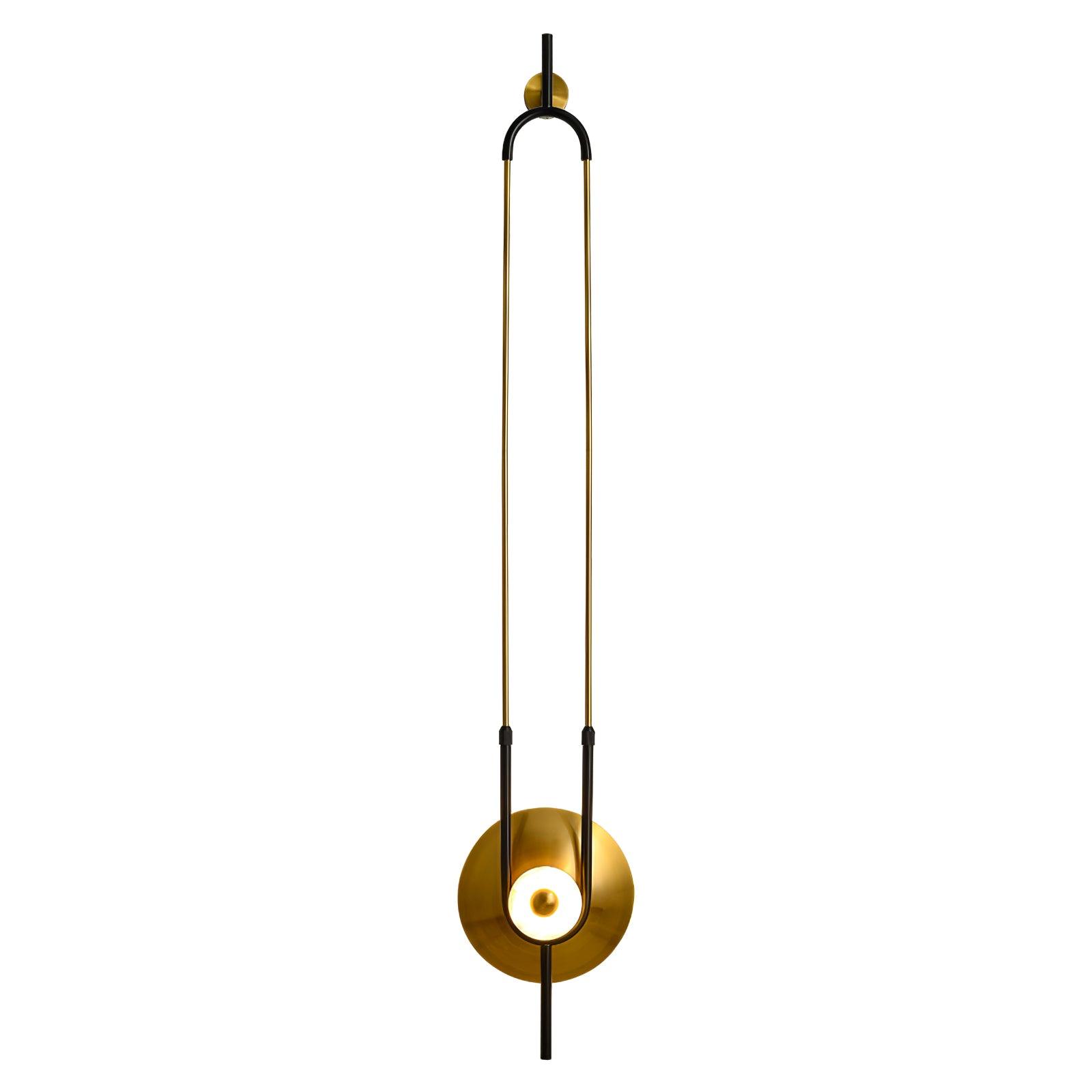 Ellipse Ring Marble Wall Light - Letslighting