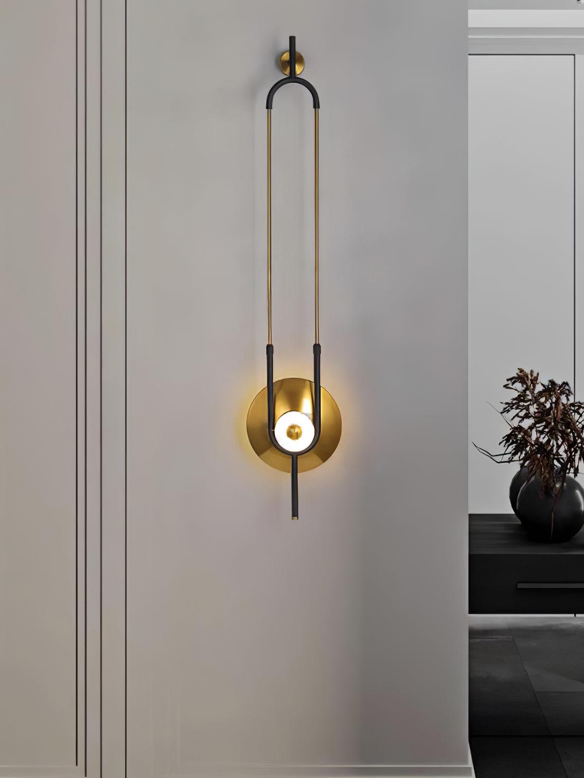 Ellipse Ring Marble Wall Light - Letslighting