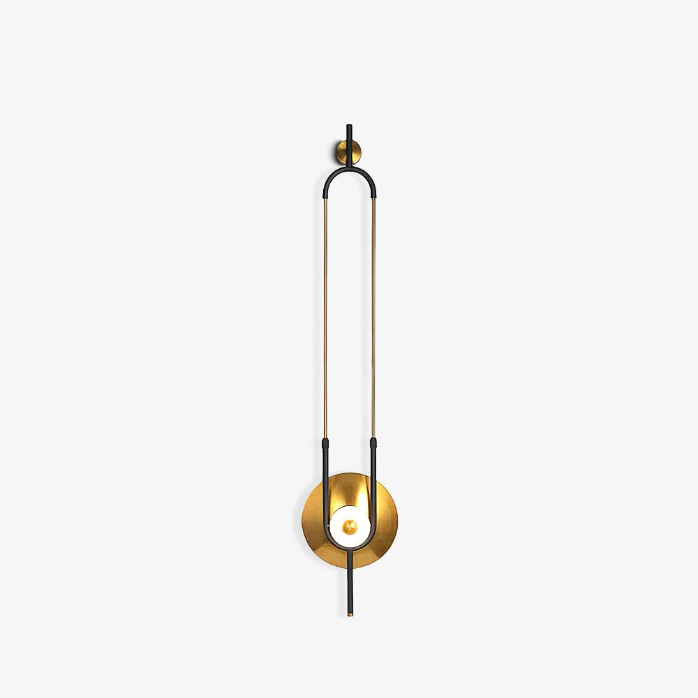 Ellipse Ring Marble Wall Light - Letslighting