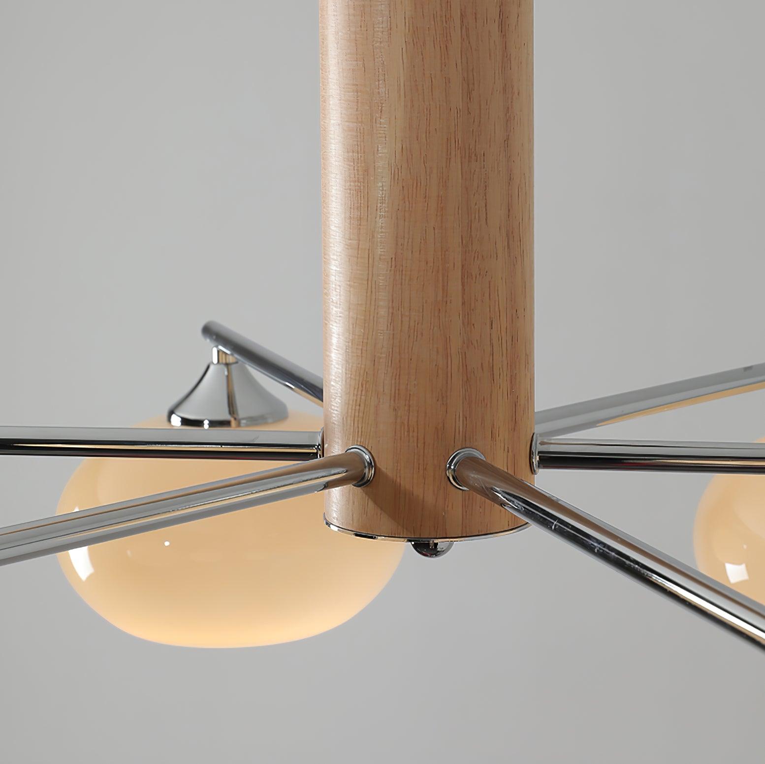 Elliptical Persimmon Chandelier - Letslighting