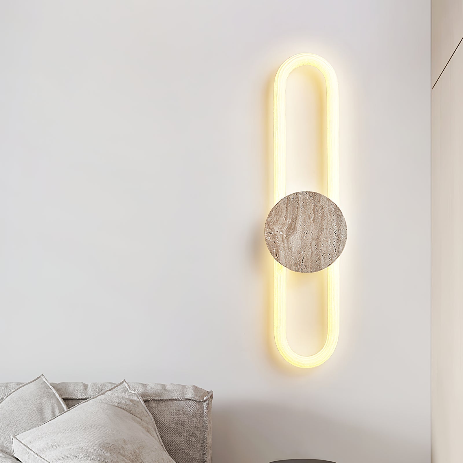 Mysole Travertine Wall Light - Letslighting