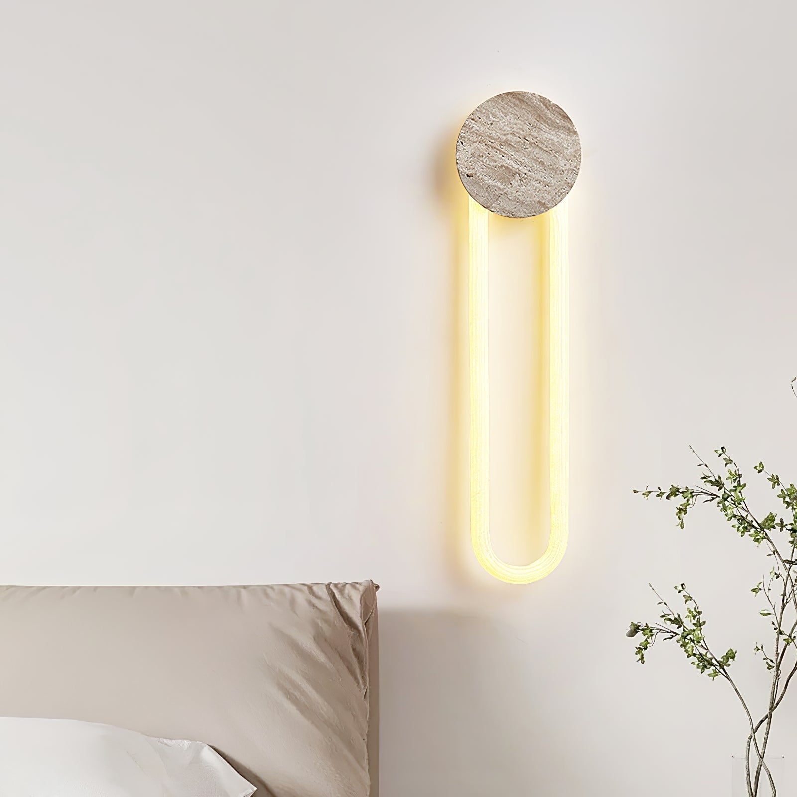 Mysole Travertine Wall Light - Letslighting