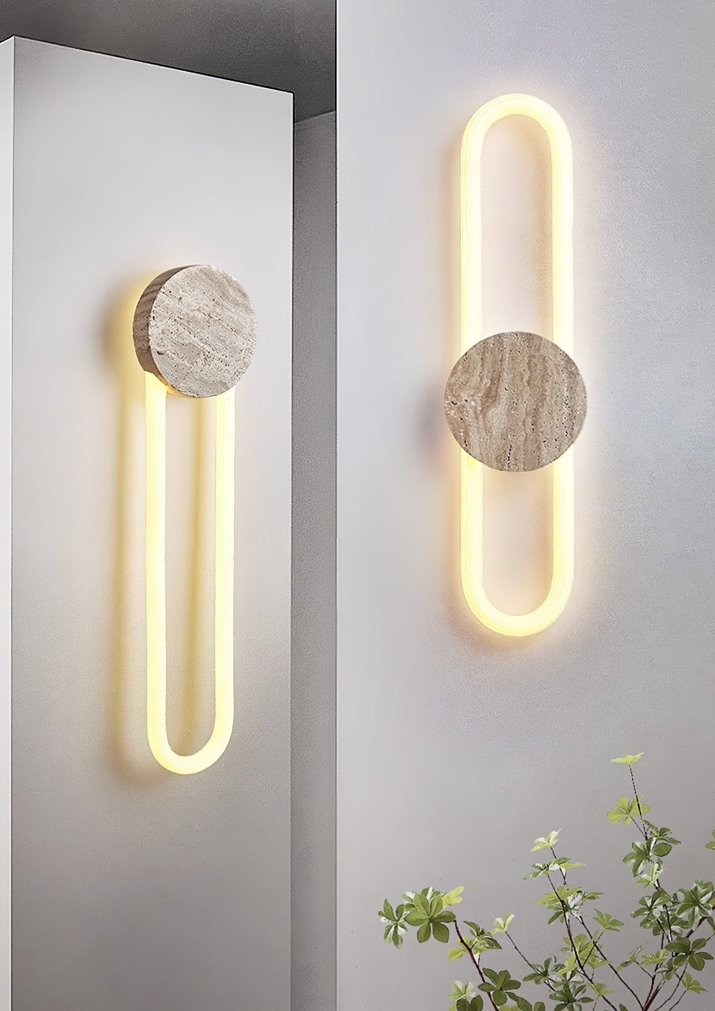 Mysole Travertine Wall Light - Letslighting