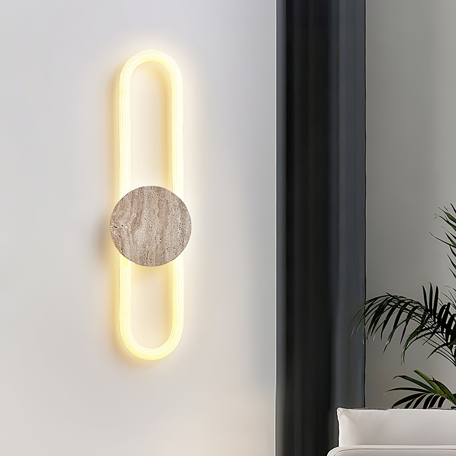 Mysole Travertine Wall Light - Letslighting
