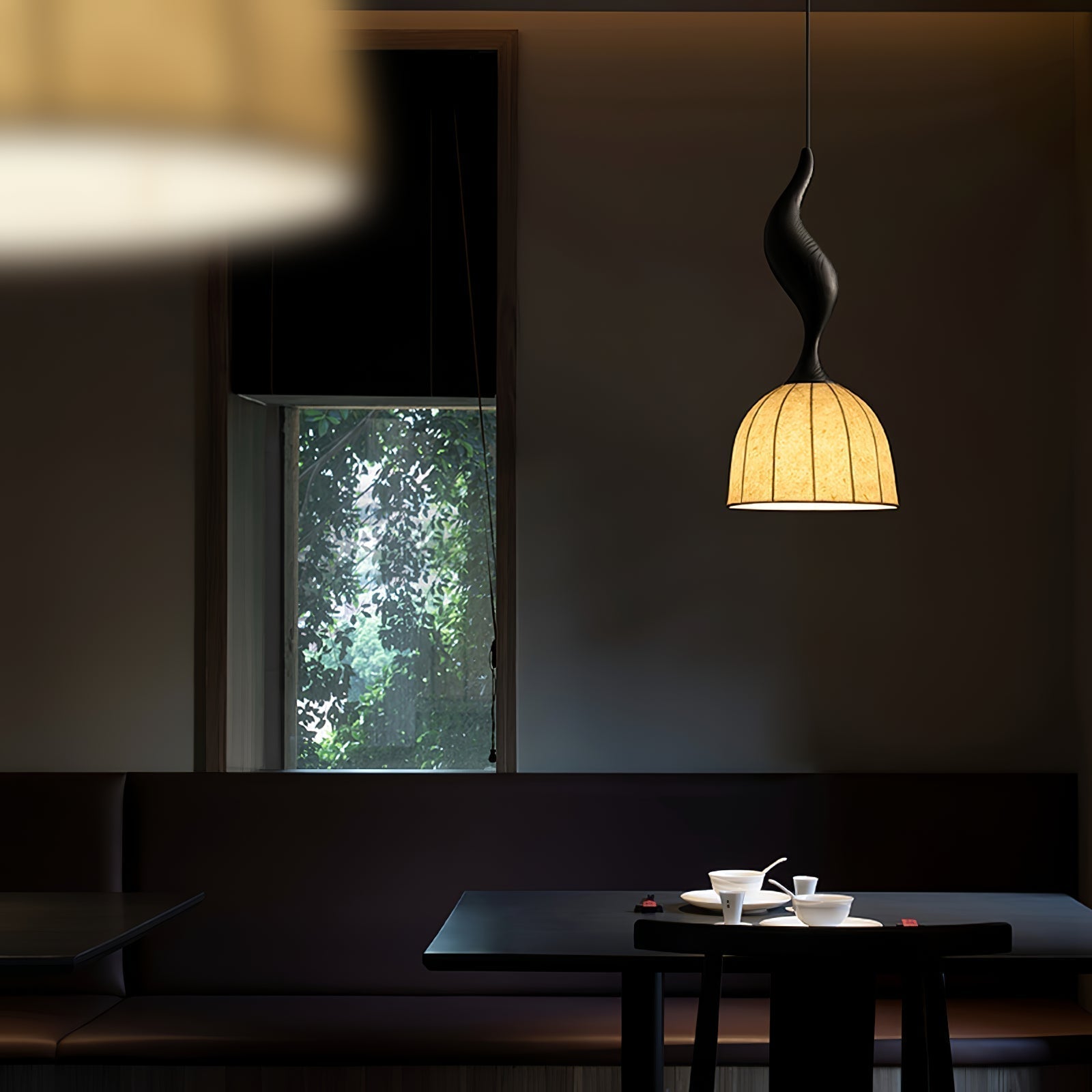 Colire Creativity Twisted Metal Wood Pendant Light - Letslighting