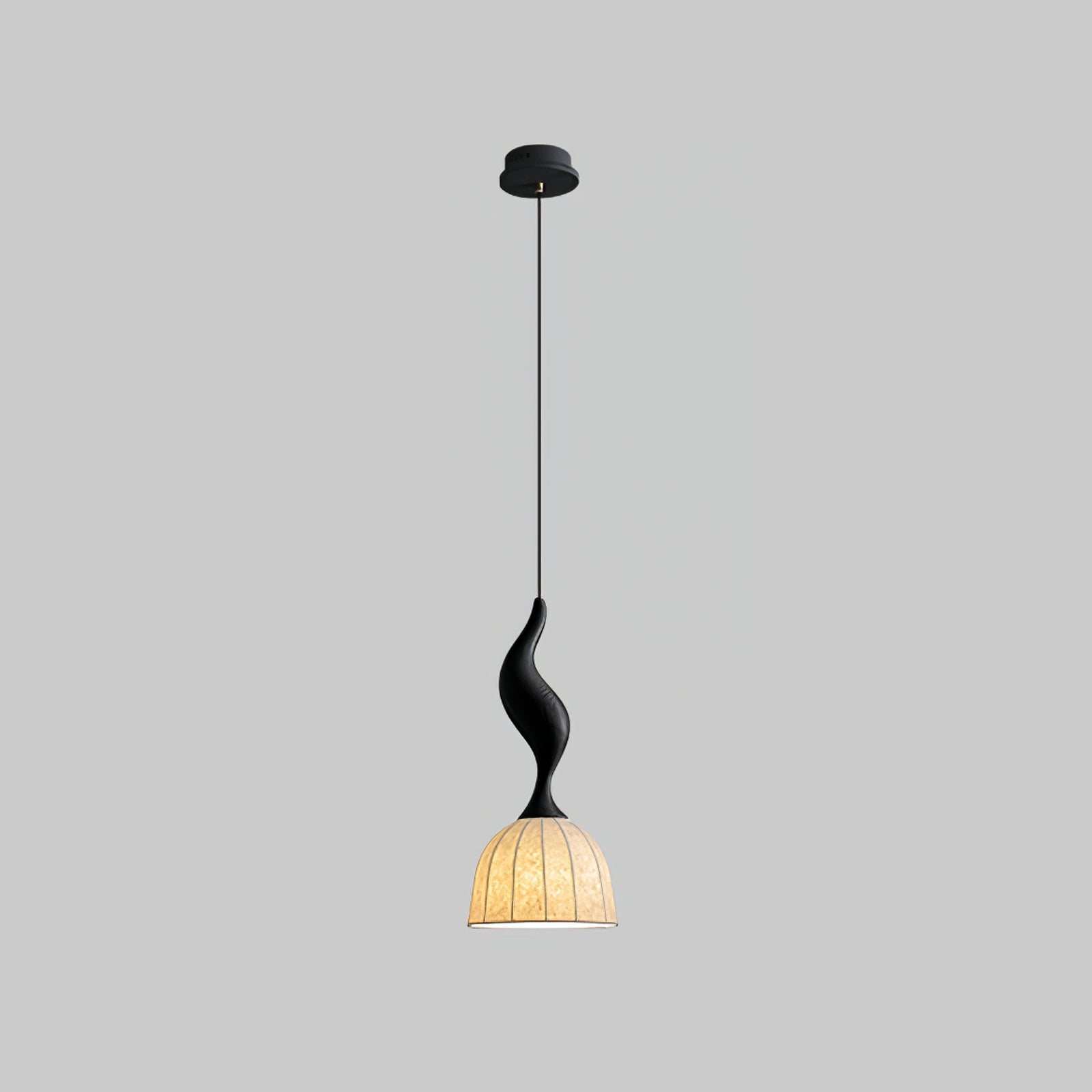 Colire Creativity Twisted Metal Wood Pendant Light - Letslighting
