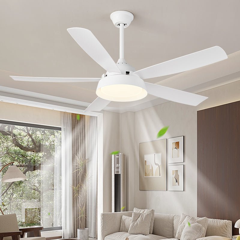 Ventilador de Techo Orvino con Luz de Madera y LED integrado