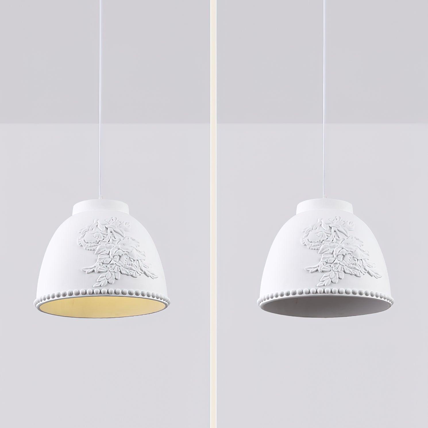Embossed Flora Pendant Lamp - Letslighting