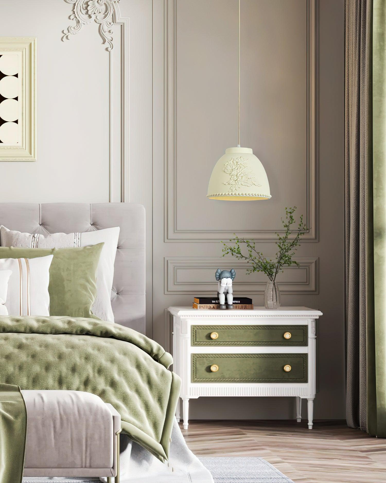Embossed Flora Pendant Lamp - Letslighting