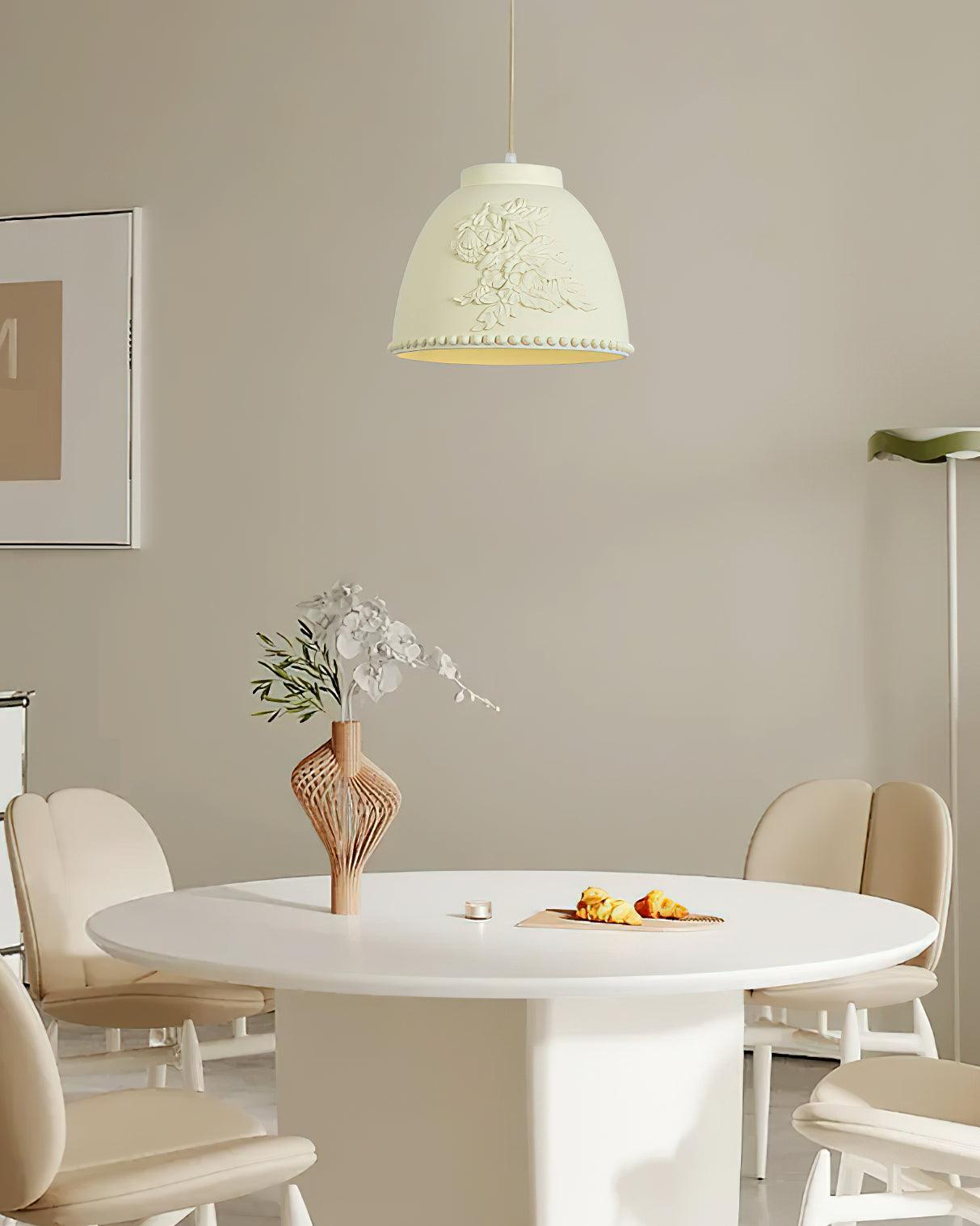 Embossed Flora Pendant Lamp - Letslighting