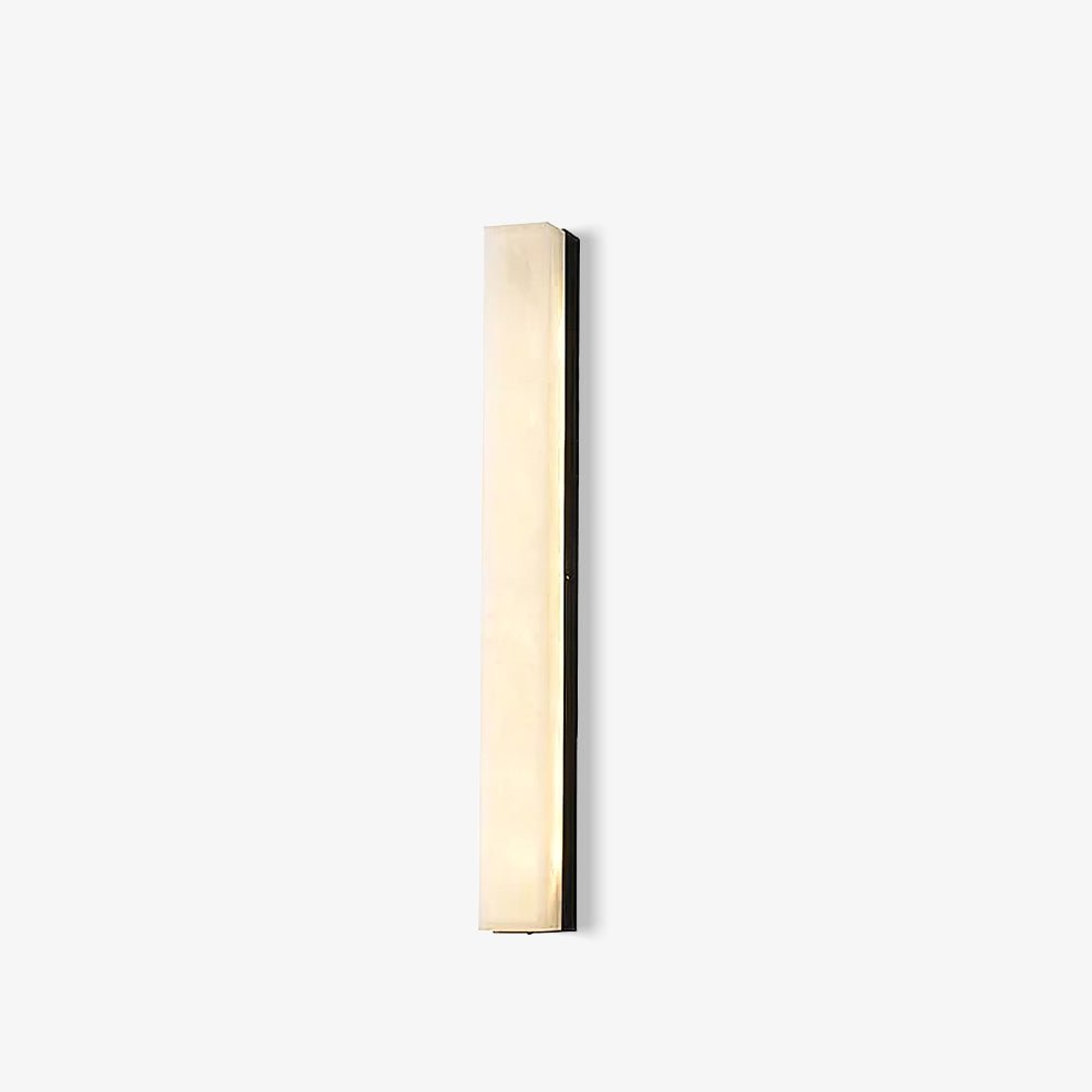 Luste Minimalist Alabaster Wall Lamp Rectangular - Letslighting
