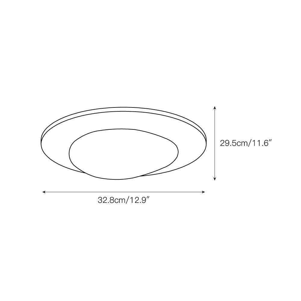 Ceraeion Modern Minimalist Marble Glass Ceiling Lamp - Lamp Copper