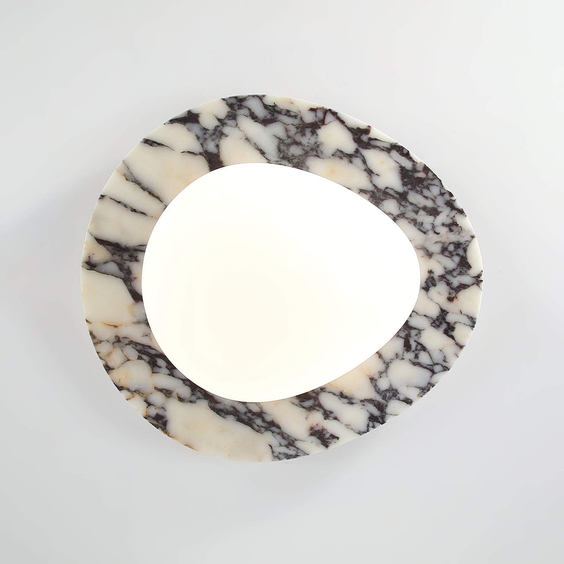 Ceraeion Modern Minimalist Marble Glass Ceiling Lamp - Lamp Copper