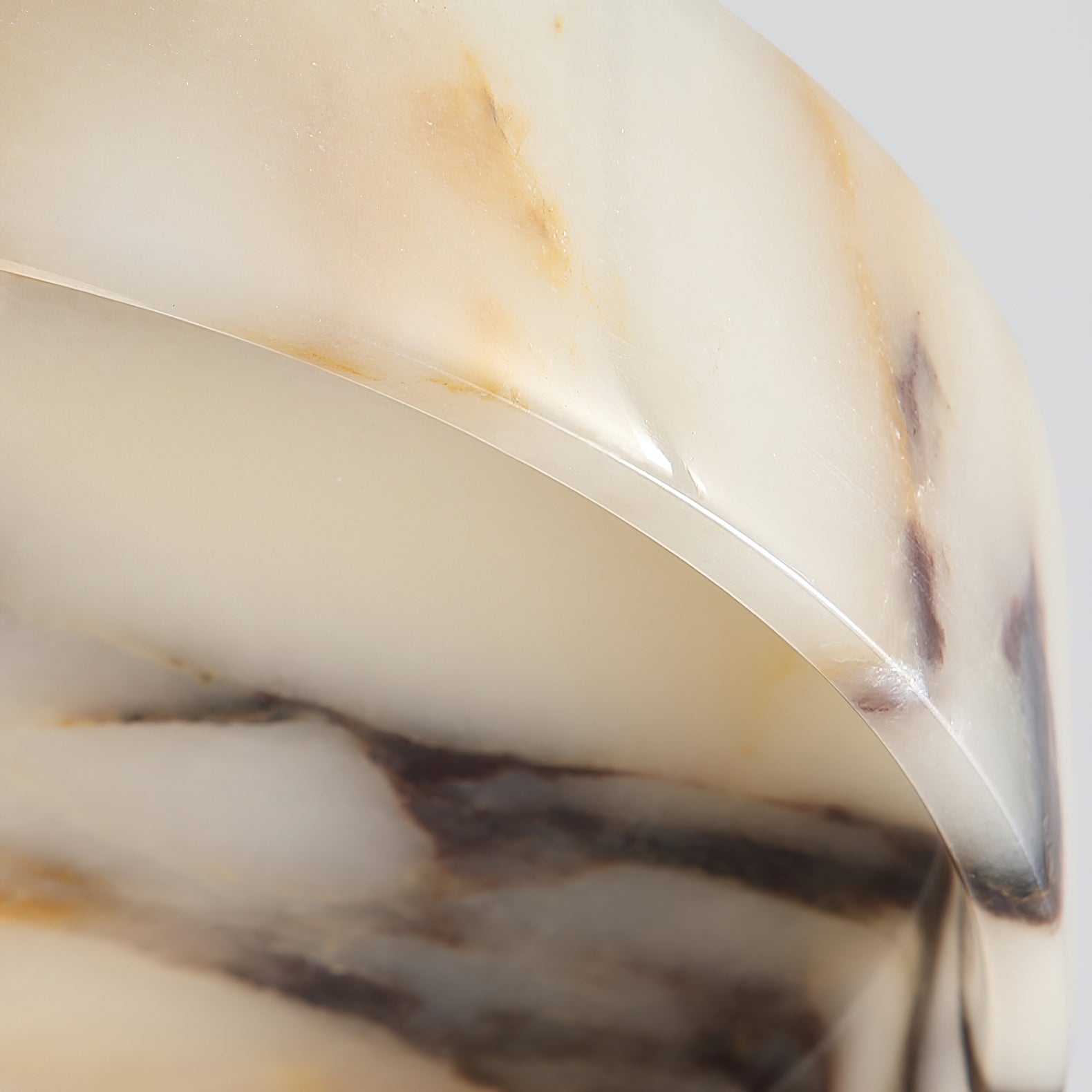 Ceraeion Modern Minimalist Marble Glass Ceiling Lamp - Lamp Copper