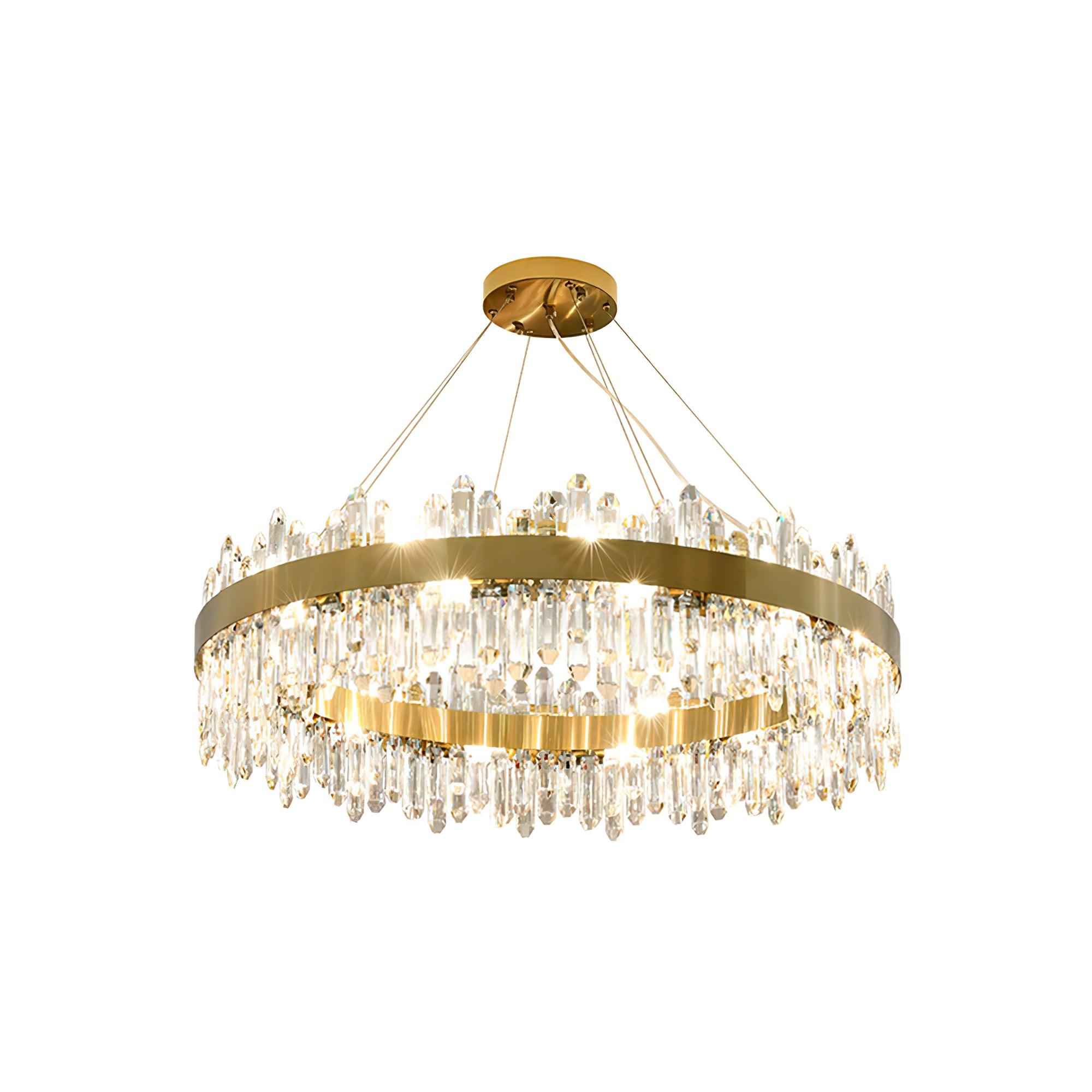 Lyvenisra Postmodern Luxury Crystal Metal Chandelier - Letslighting