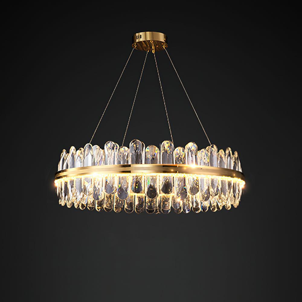 Lyvenisra Postmodern Luxury Crystal Metal Chandelier - Letslighting
