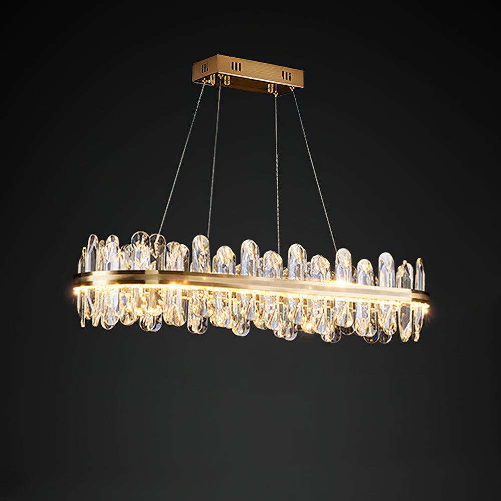 Lyvenisra Postmodern Luxury Crystal Metal Chandelier - Letslighting