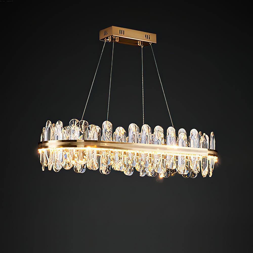 Lyvenisra Postmodern Luxury Crystal Metal Chandelier - Letslighting