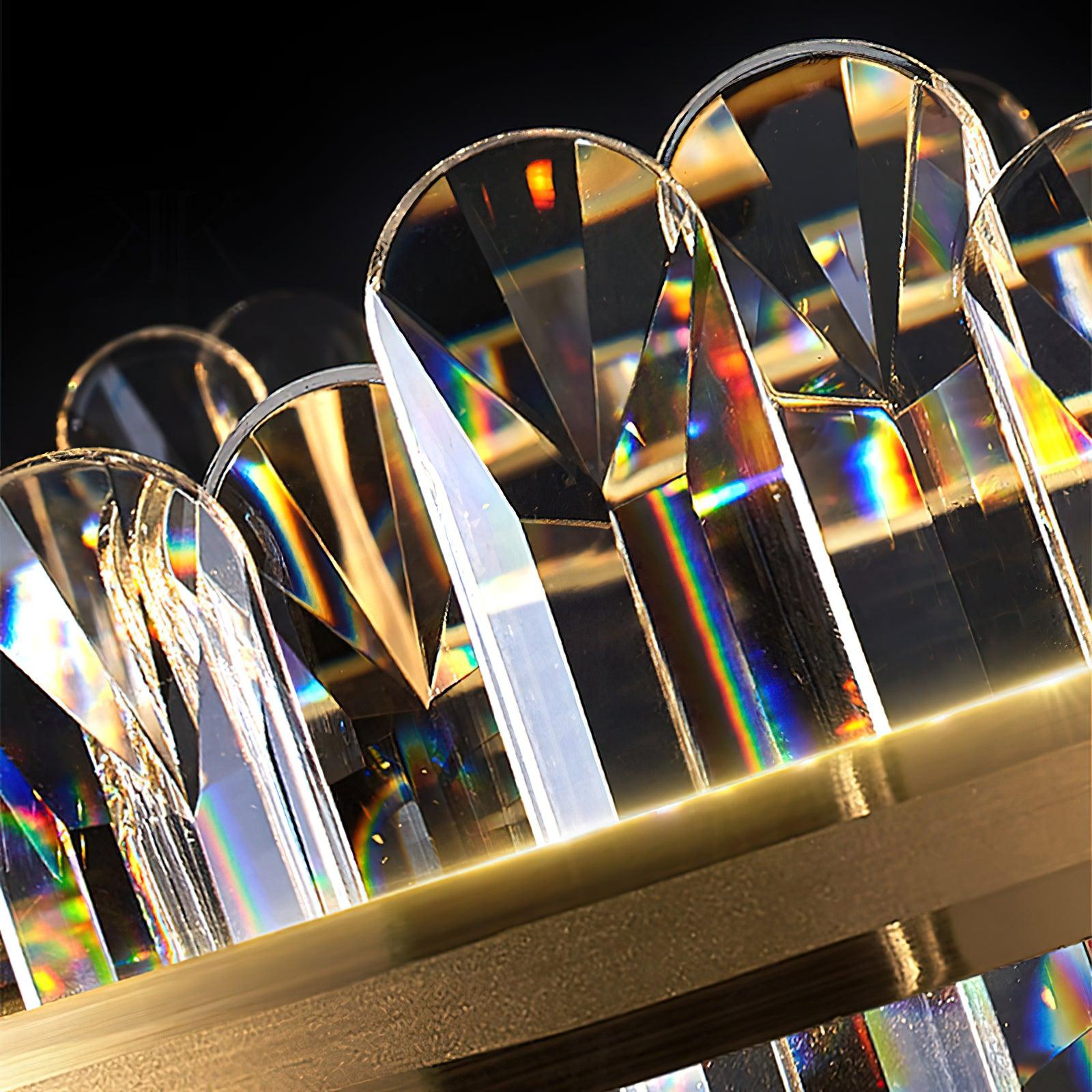 Lyvenisra Postmodern Luxury Crystal Metal Chandelier - Letslighting