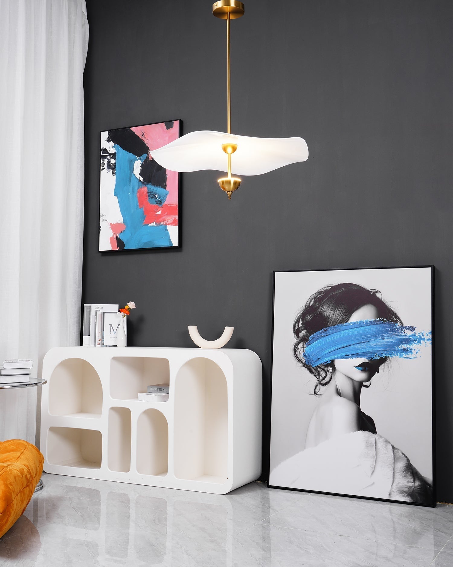 Envolee Double Biscuit Pendant Light - Letslighting