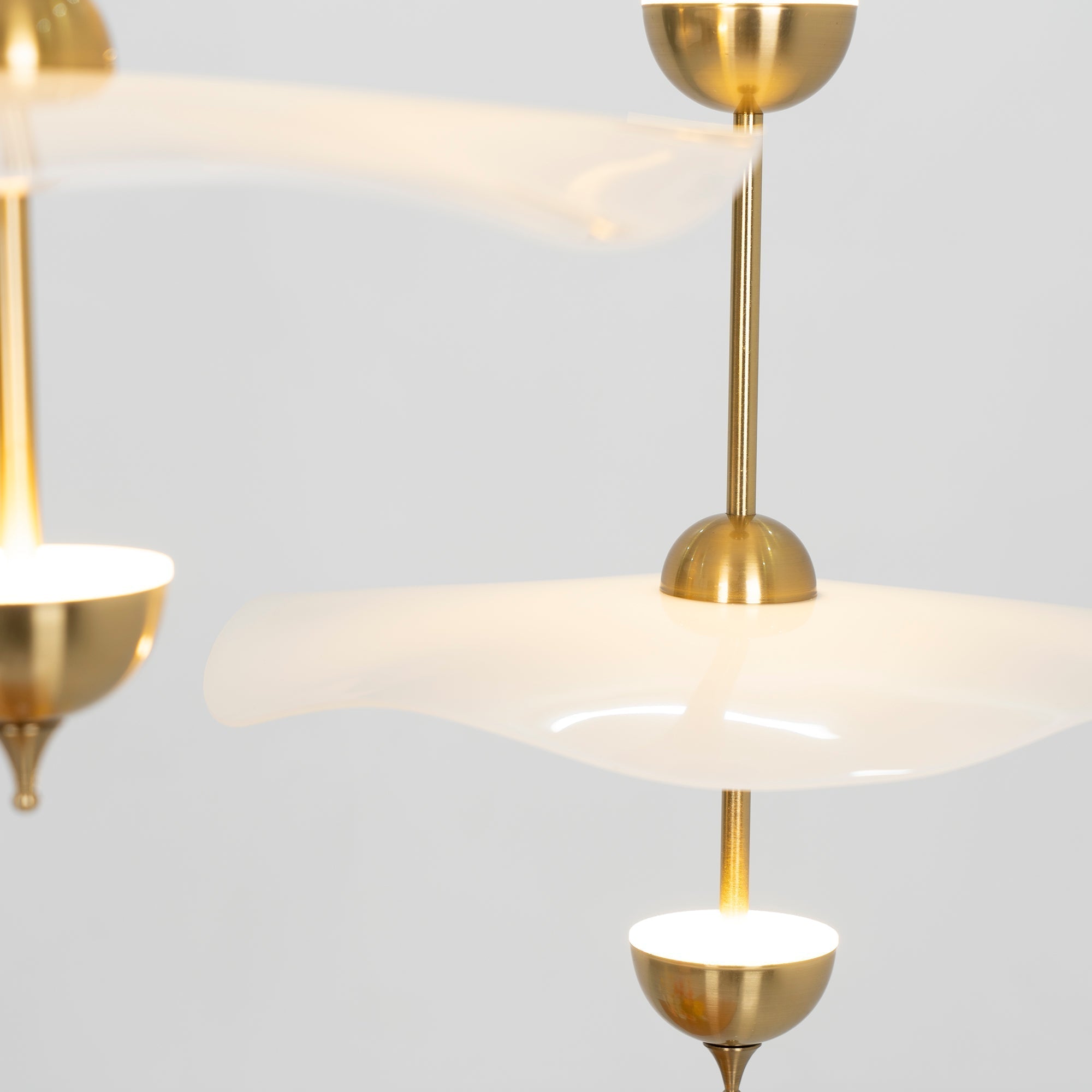 Envolee Double Biscuit Pendant Light - Letslighting