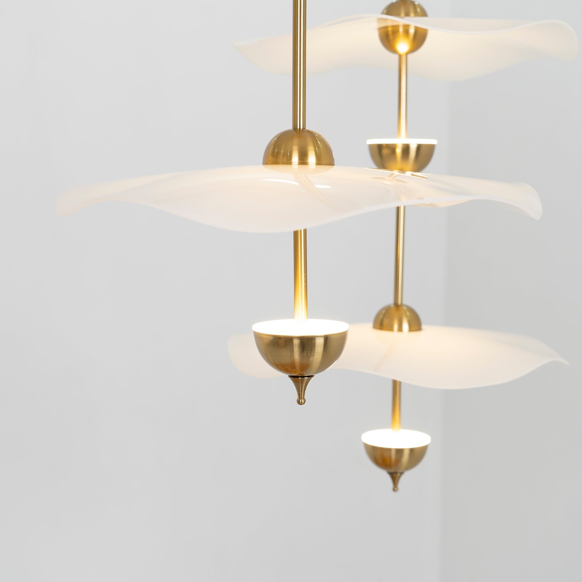 Envolee Double Biscuit Pendant Light - Letslighting