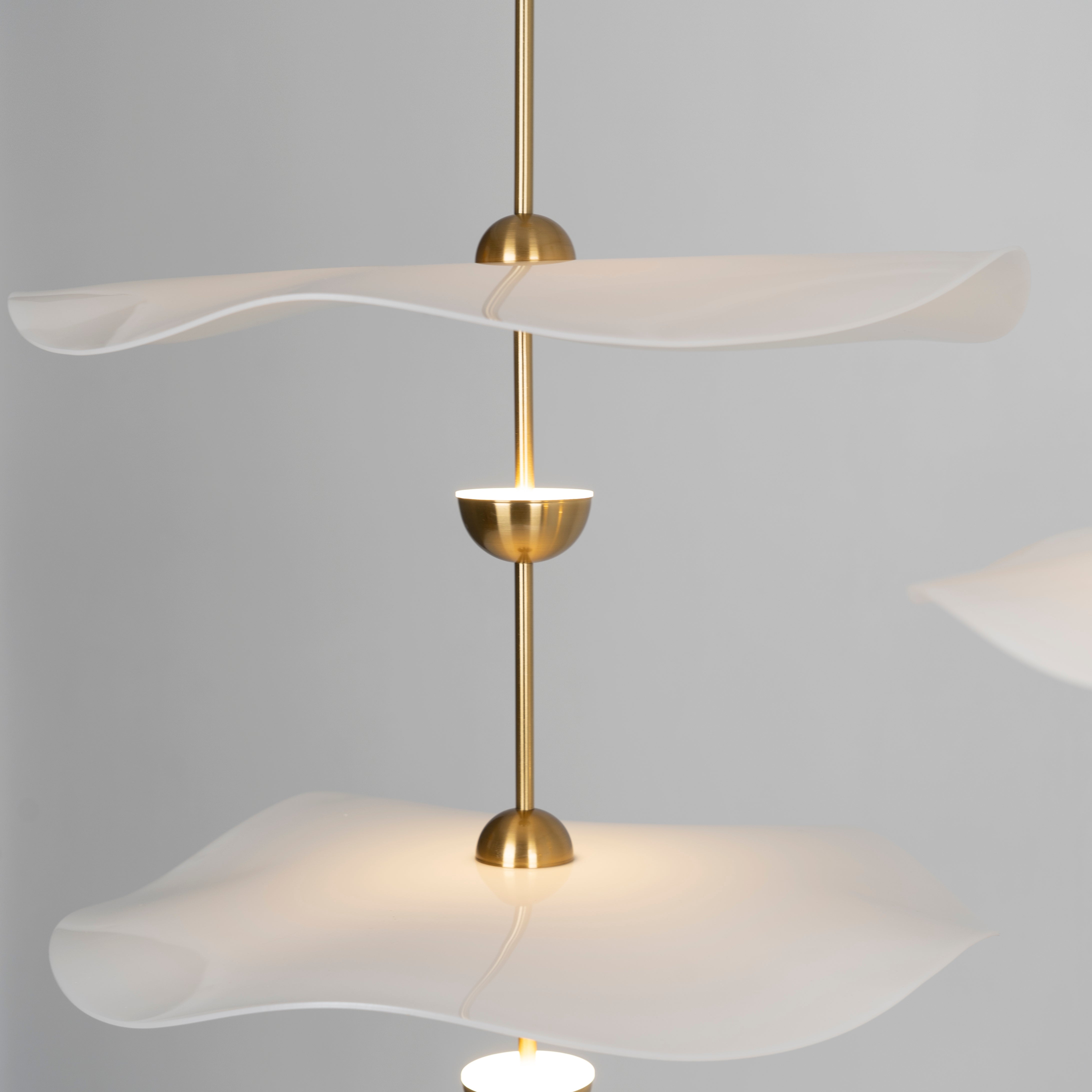 Envolee Double Biscuit Pendant Light - Letslighting