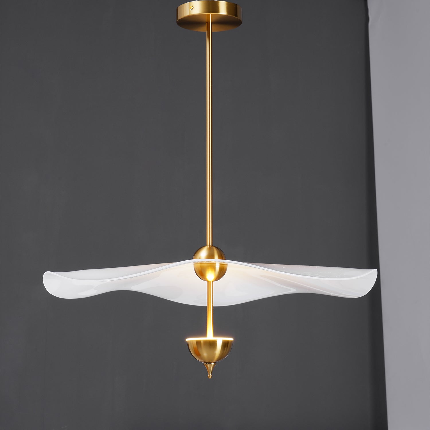 Envolee Double Biscuit Pendant Light - Letslighting