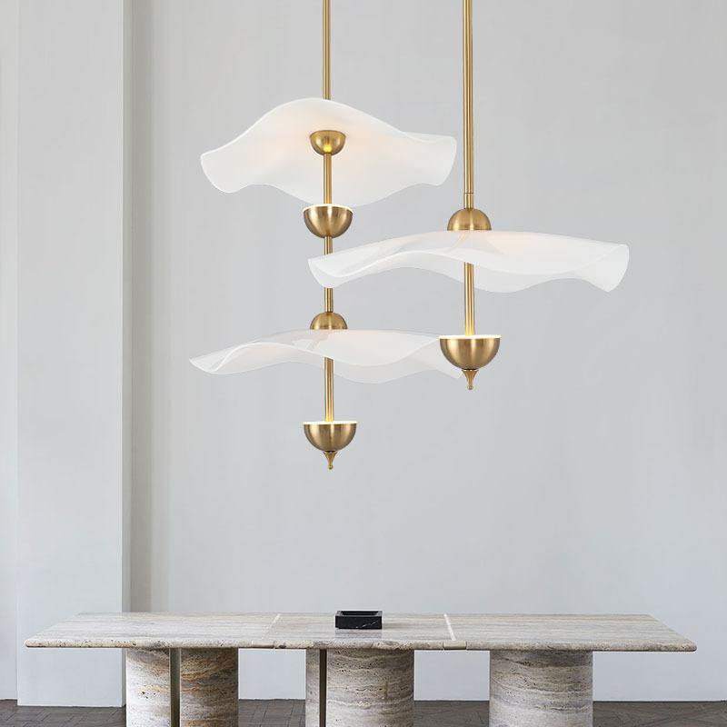Envolee Double Biscuit Pendant Light - Letslighting