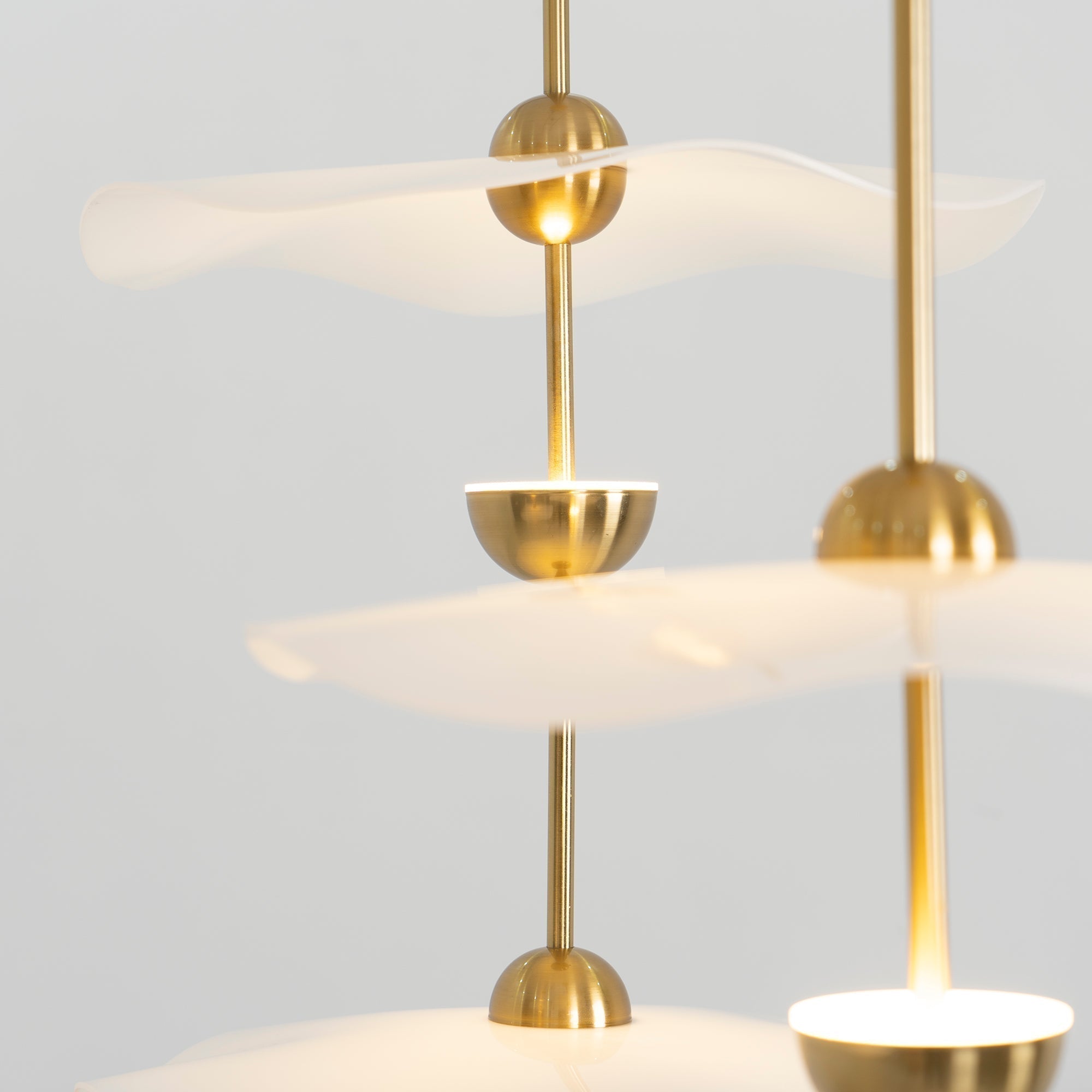 Envolee Double Biscuit Pendant Light - Letslighting