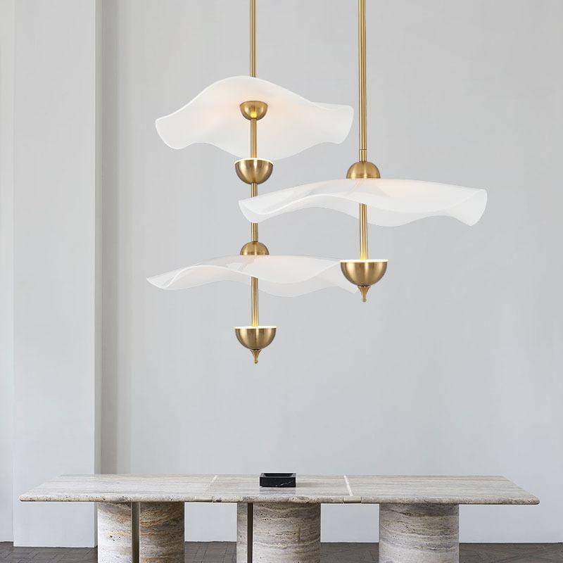 Envolee Double Biscuit Pendant Light - Letslighting