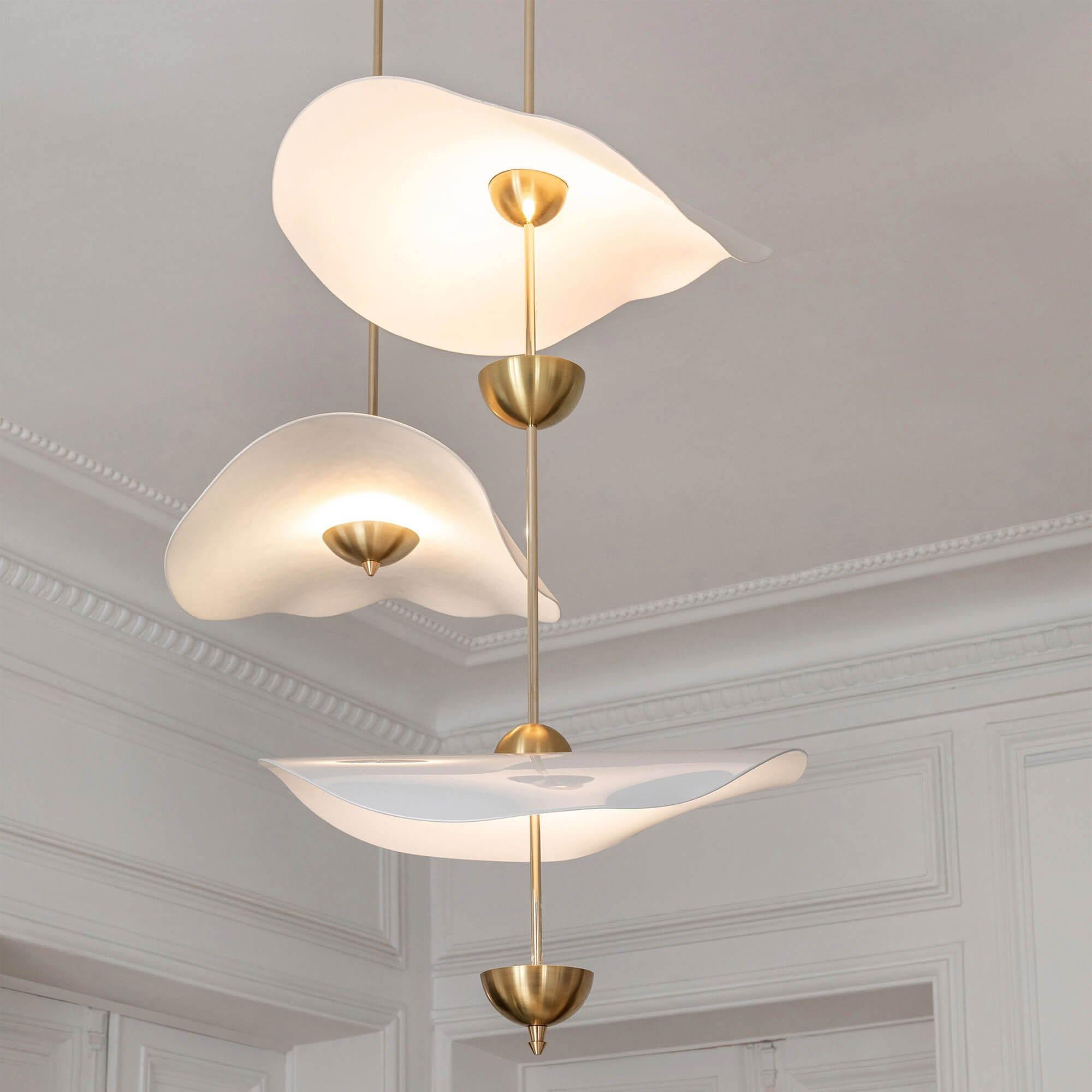 Envolee Double Biscuit Pendant Light - Letslighting